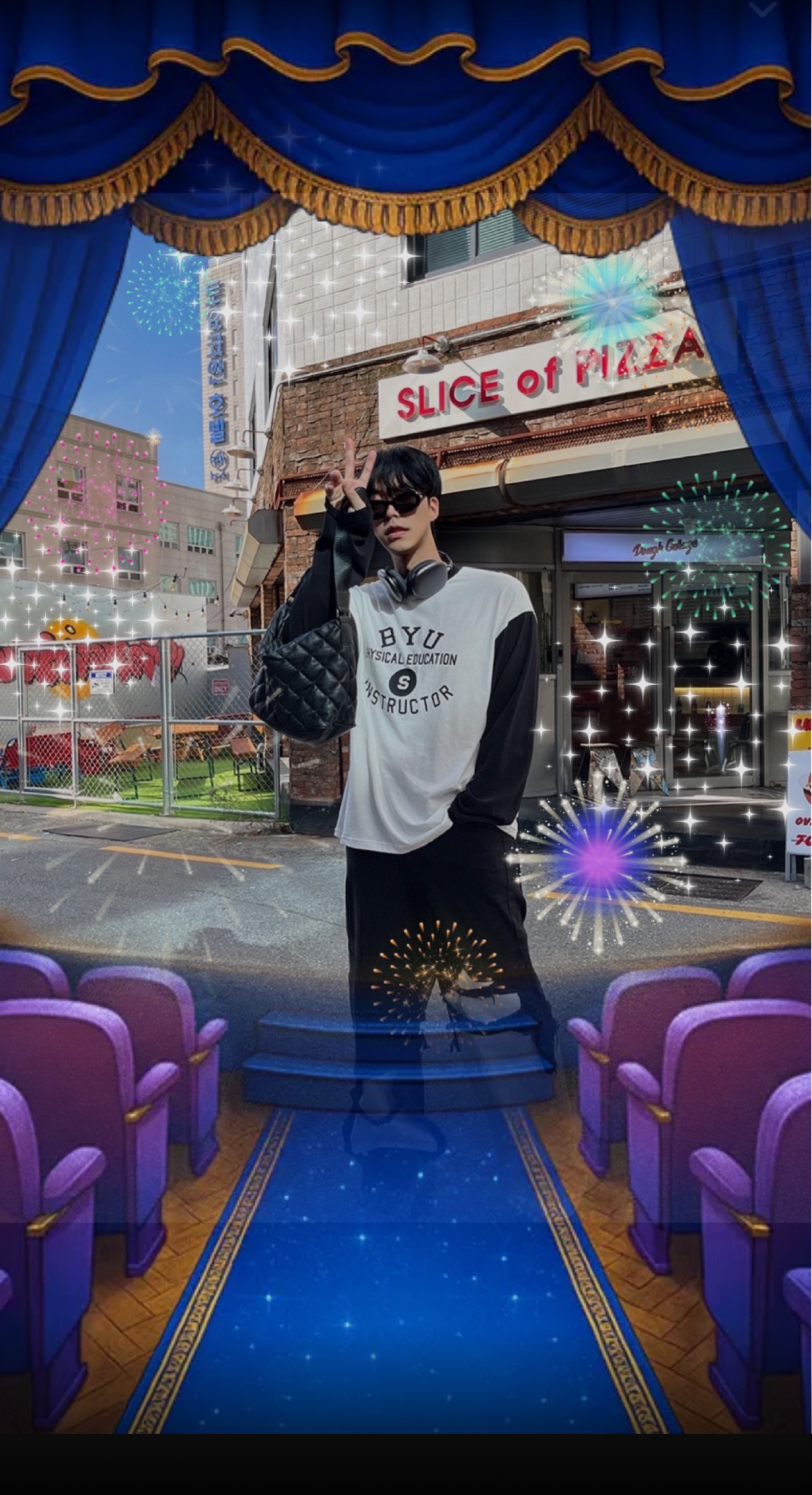 편하게 들어요 ,