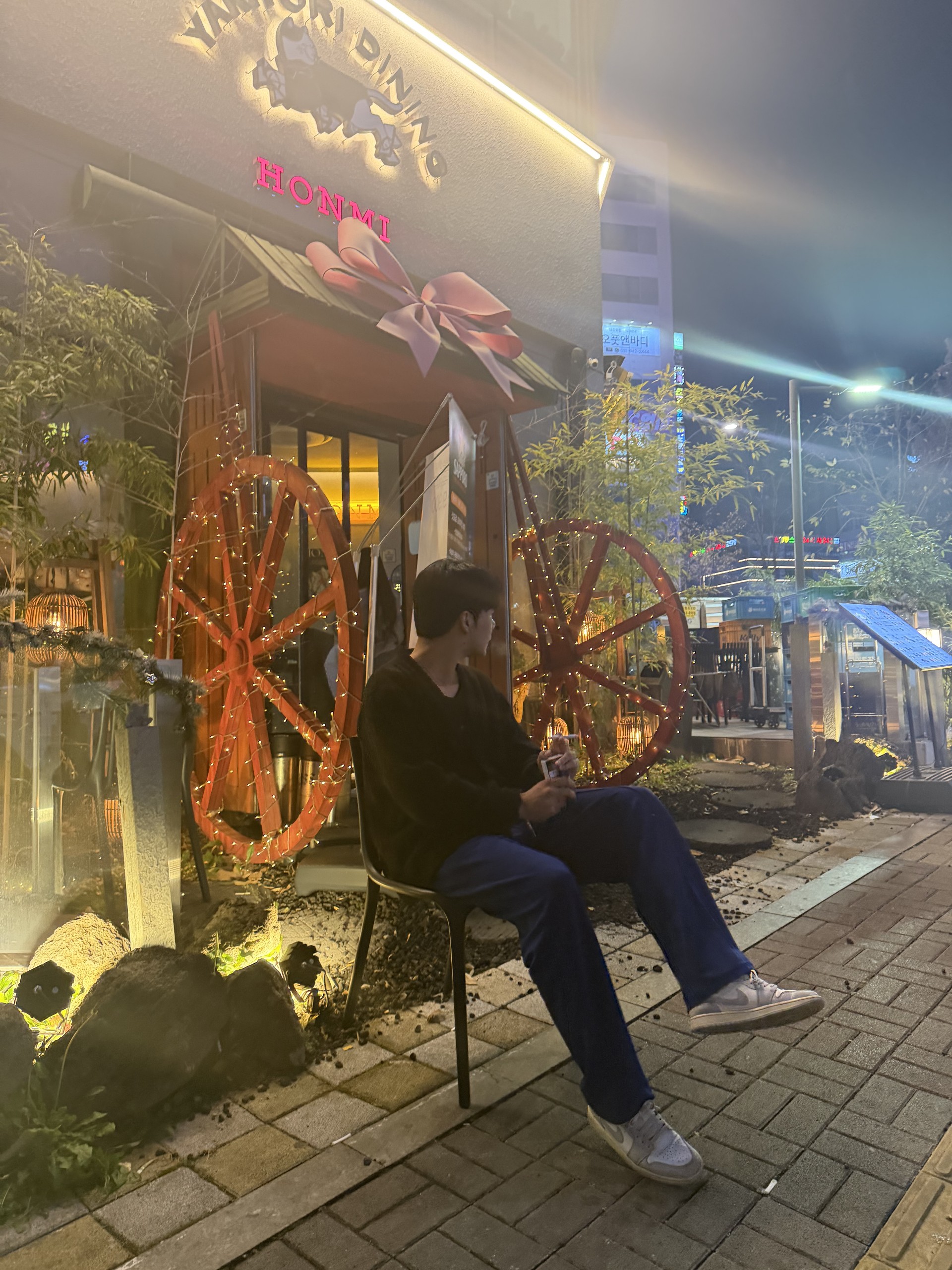 # 주문하신 소통 한 잔 나왔습니다.