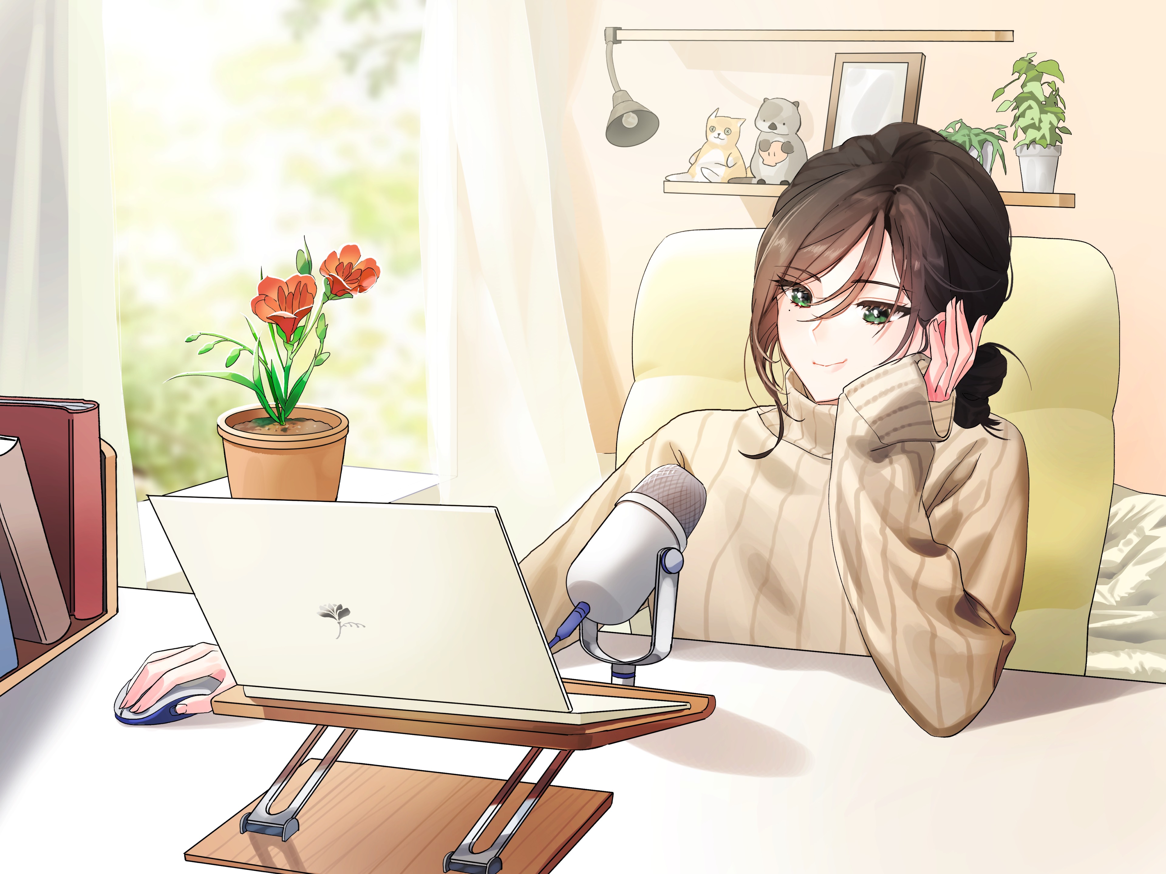 # 오늘도 포근한 이불 속이야