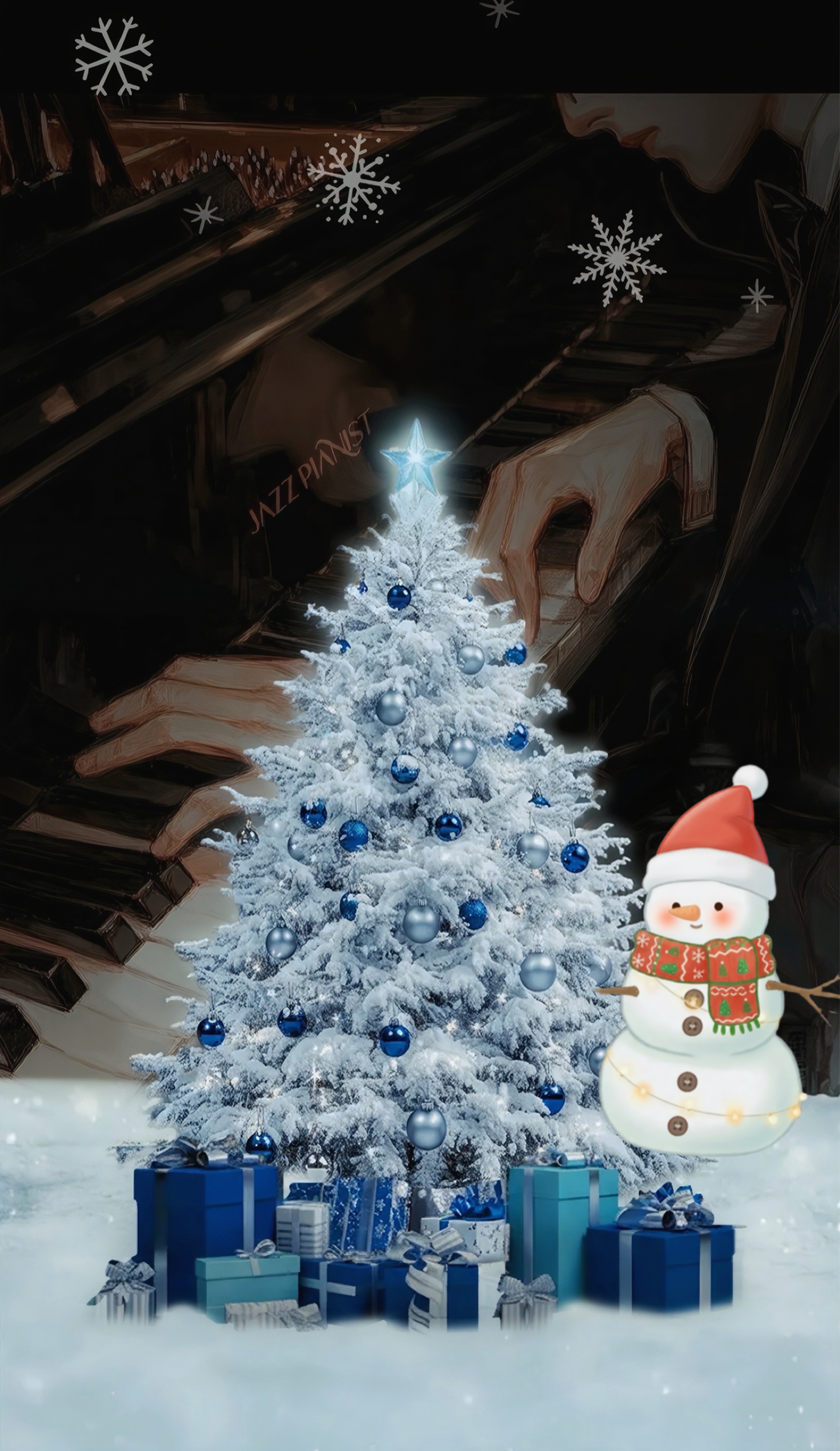 이런 맛있는 피아노라이부라니🎹☃️🌙