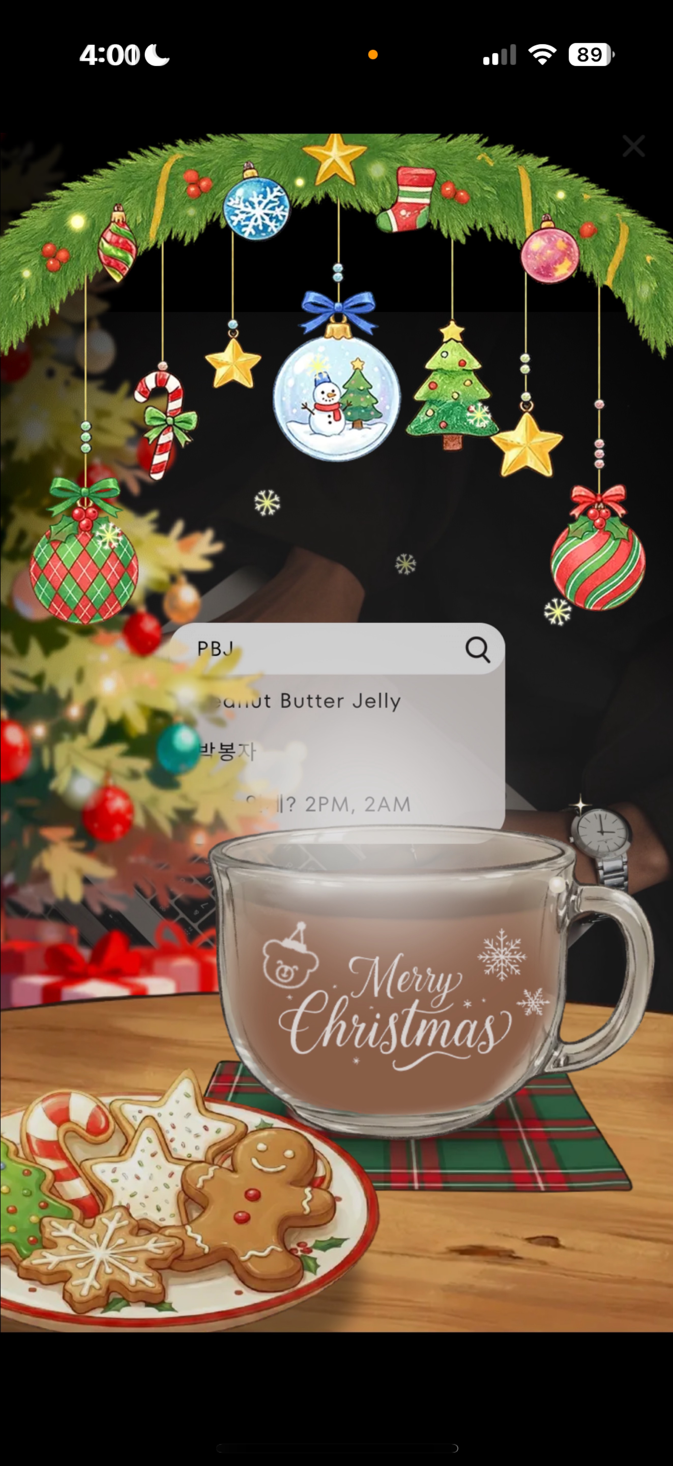 배가 고파서… 깼어…