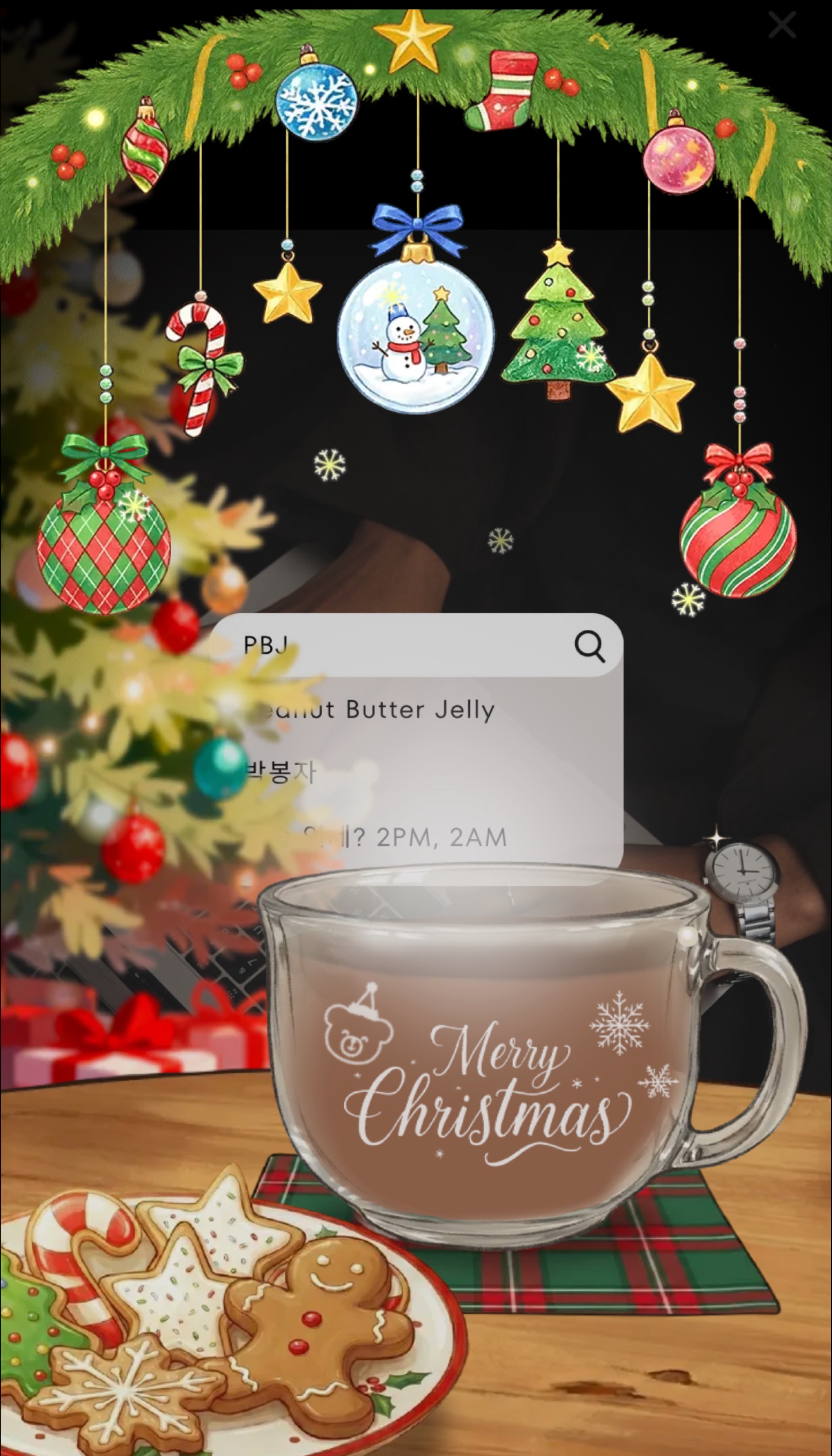 배가 고파서… 깼어…