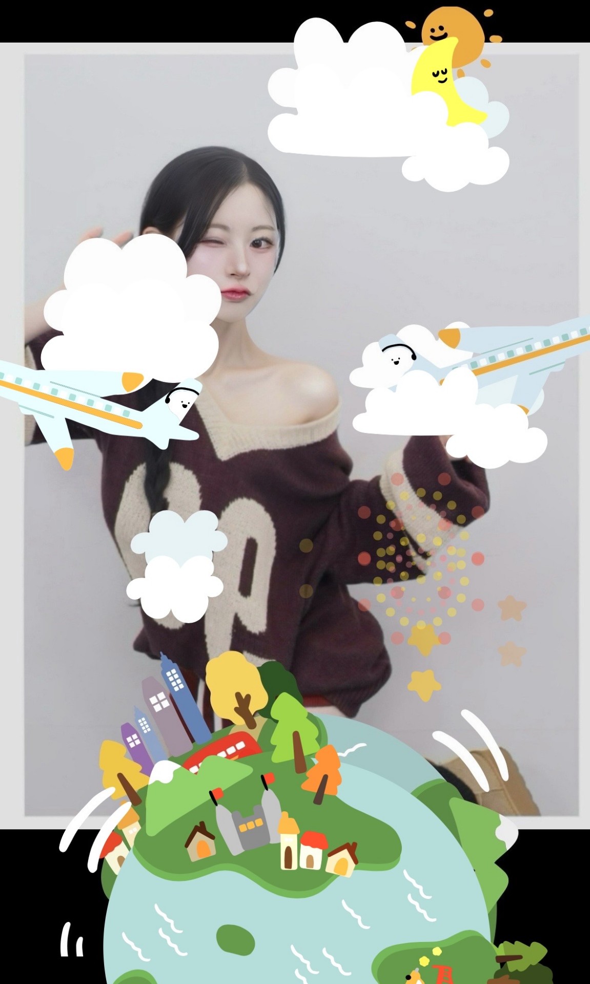 병장 비행기 이륙 착륙 성공!