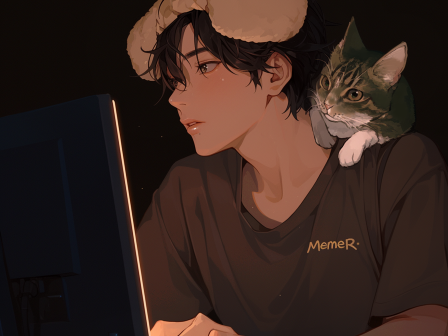 커미션 작업실 / 편하게 쉬는곳