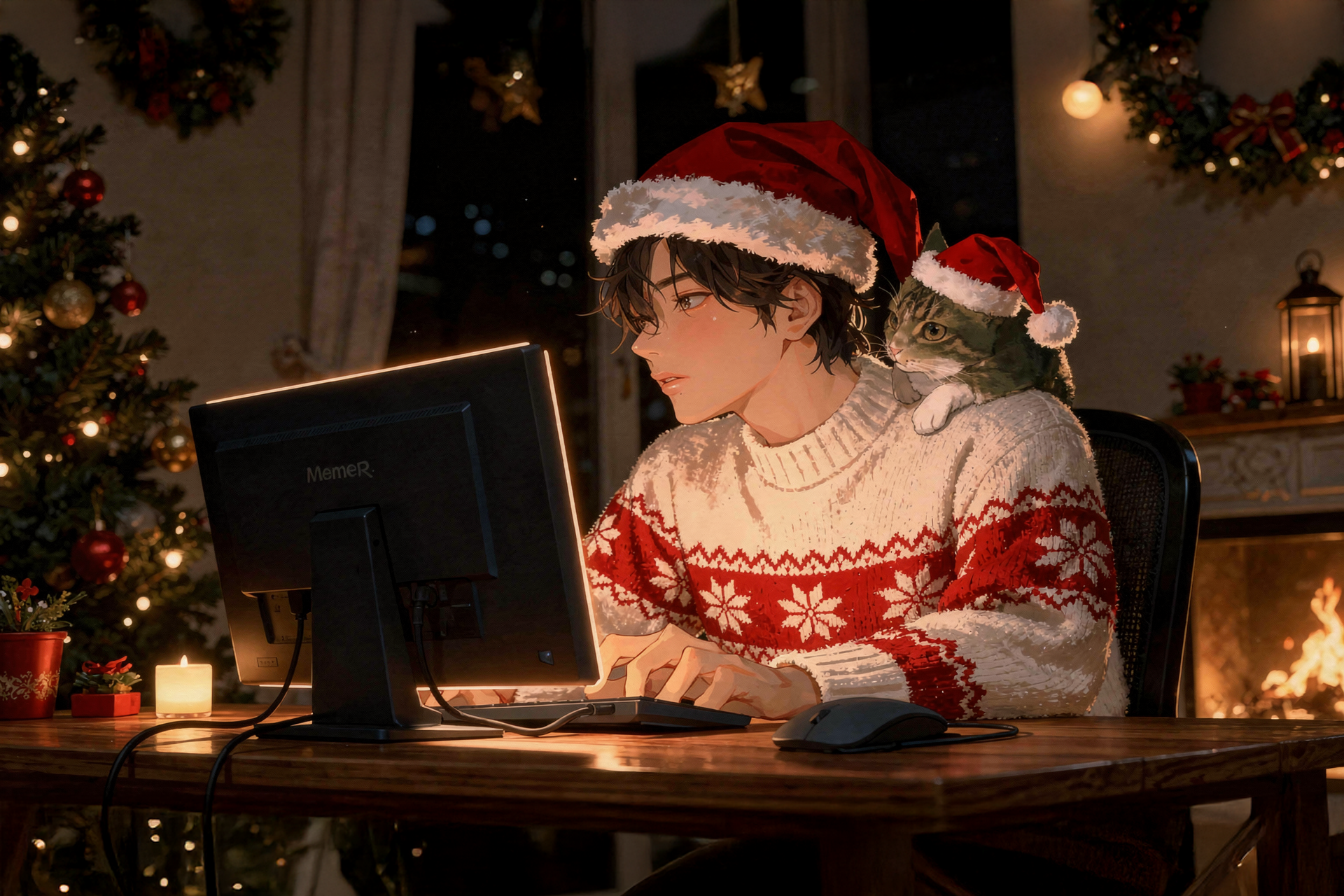 커미션 작업실 / 편하게 쉬는곳