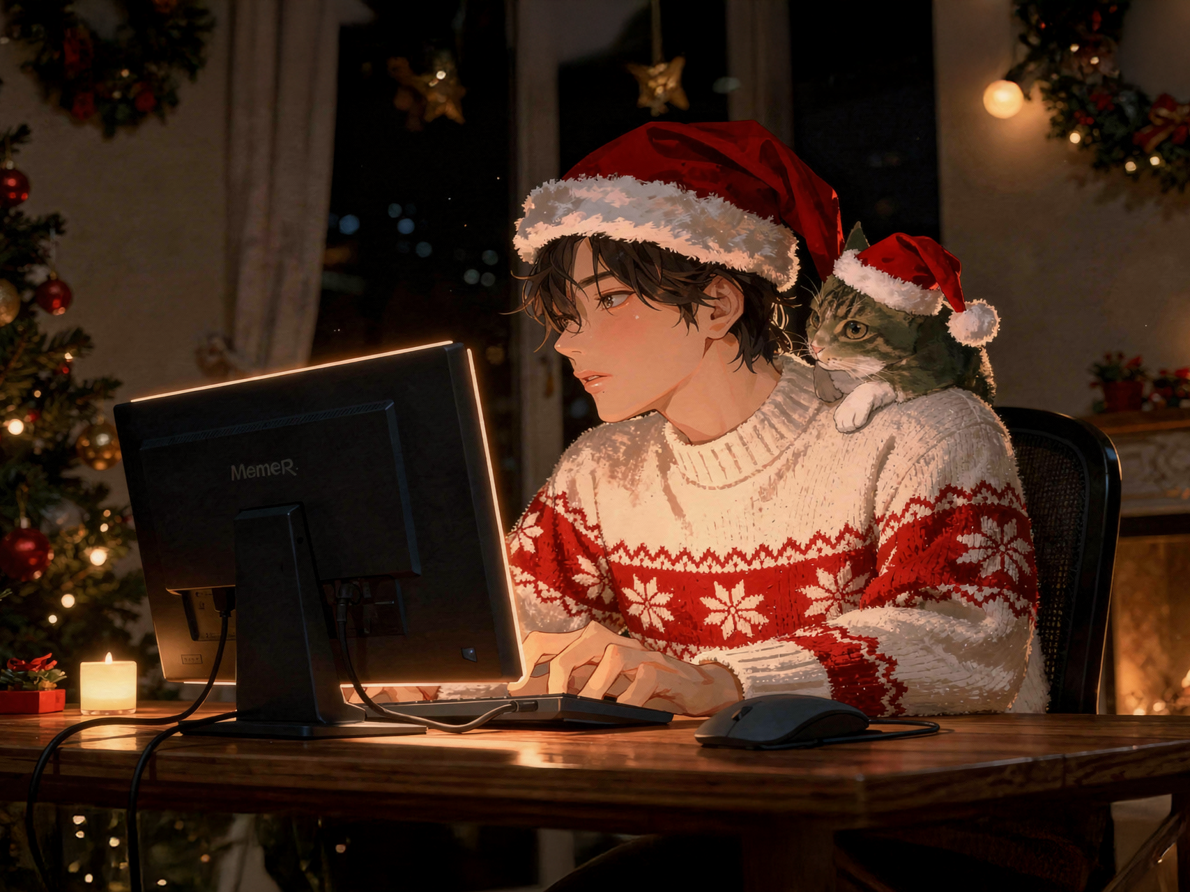 커미션 작업실 / 편하게 쉬는곳