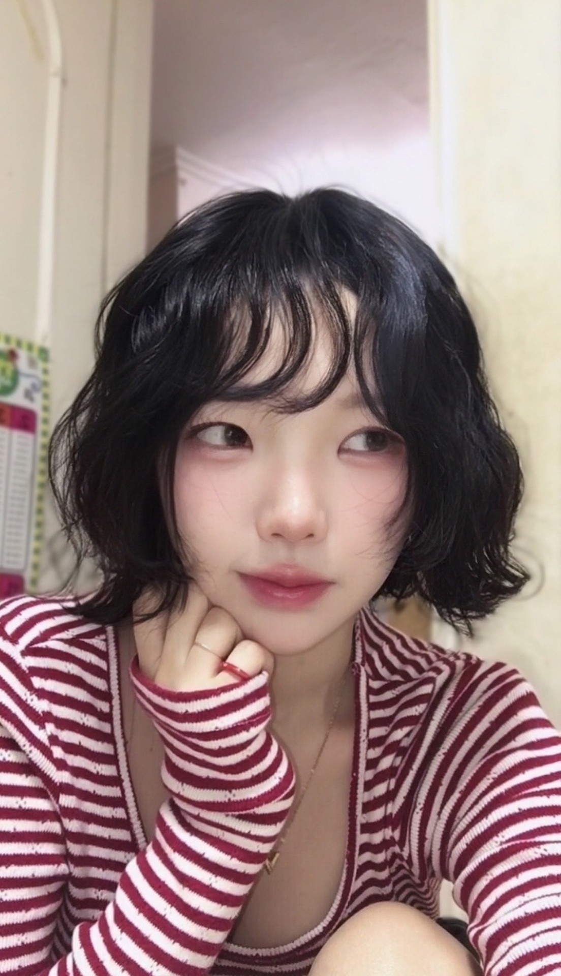 단발펌 망해따 질문 안 받는다.