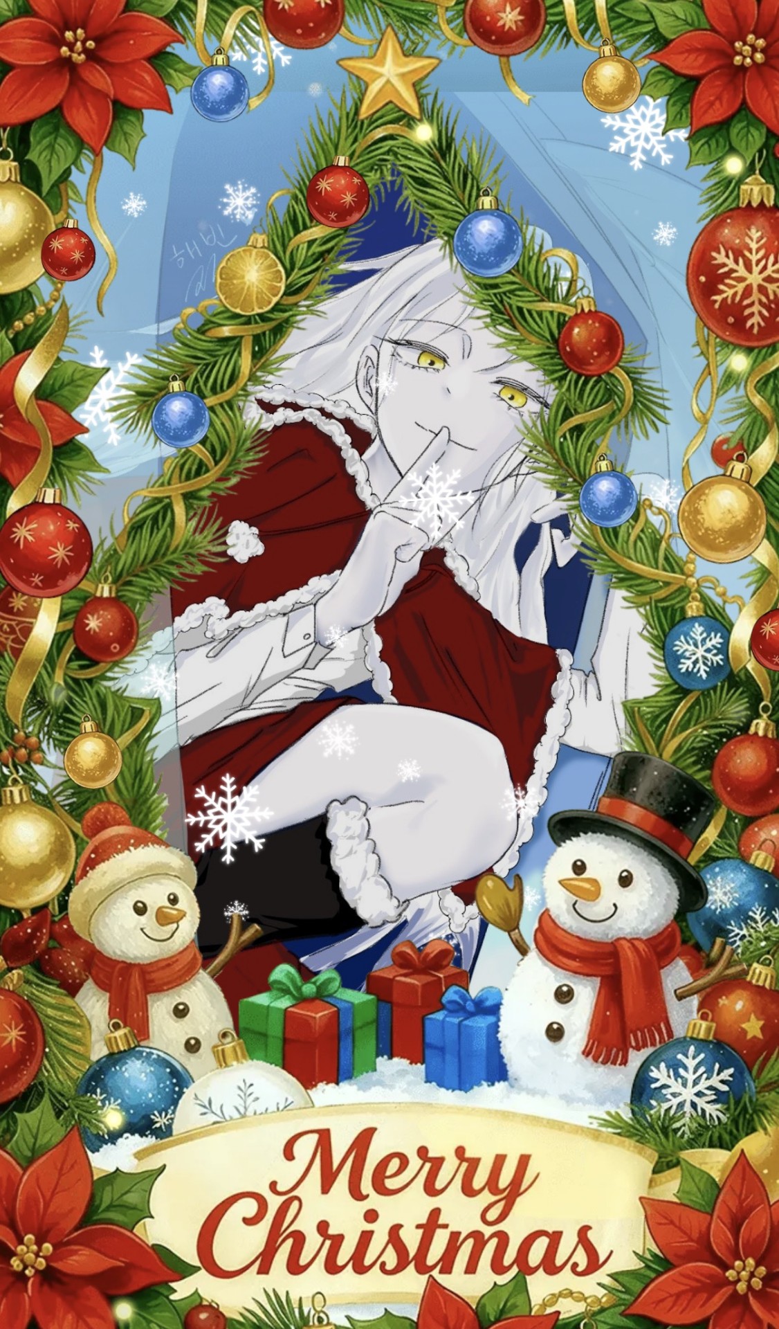 ❝ 눈이 예쁘다며 웃던, ❞