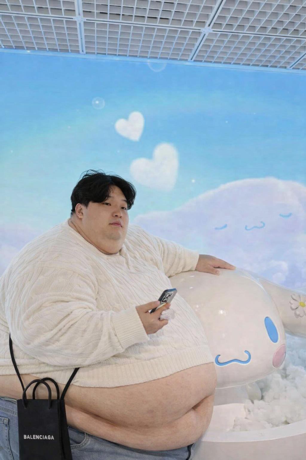 #뚱뚱한사람 오세요