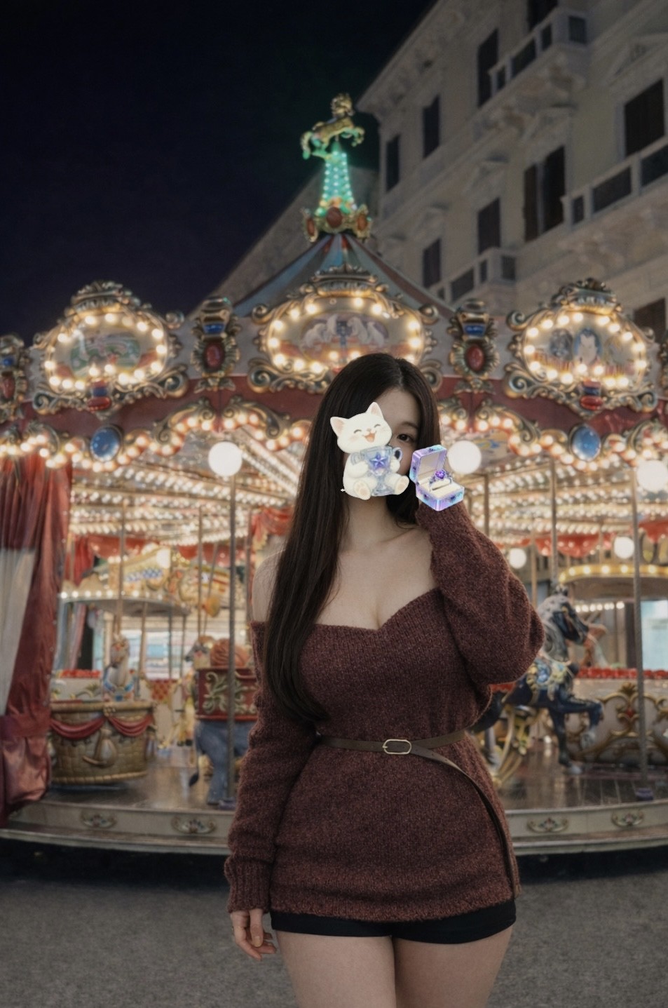 "있지, 좋아해. 내꺼 해줄래? "