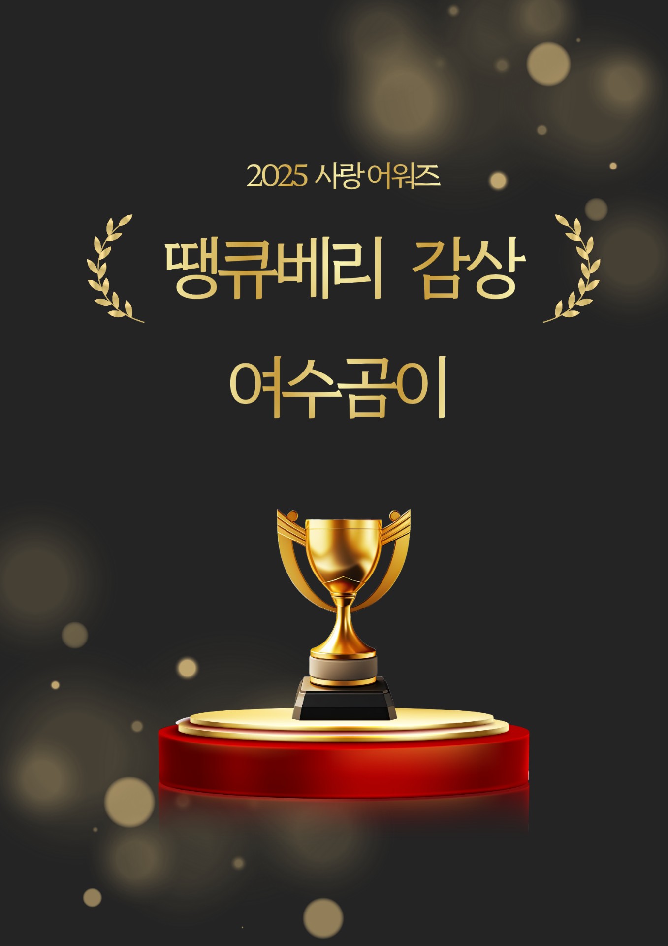 2025 Sarang Awards❤