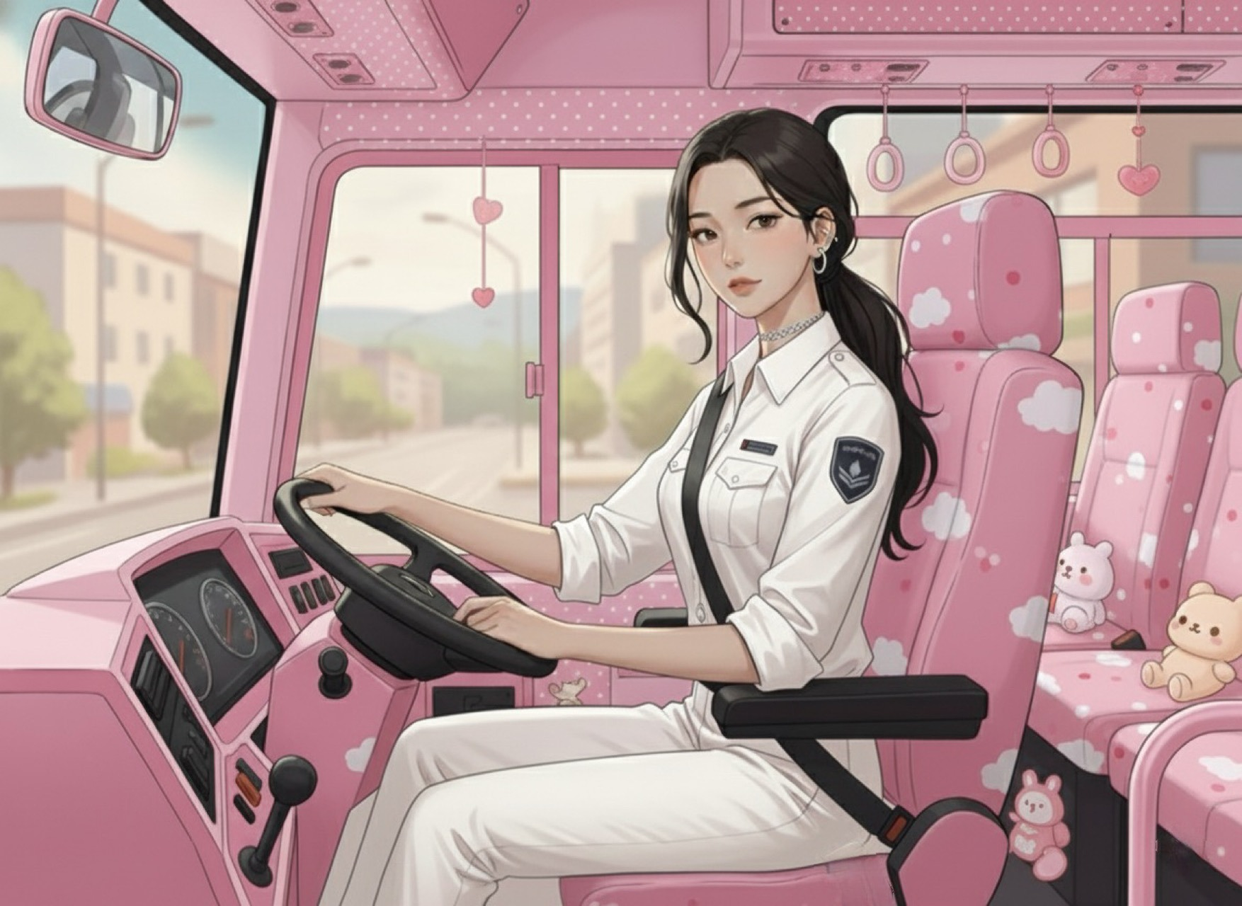 당신들의 통근버스🚌 ₌₃ ♡̷