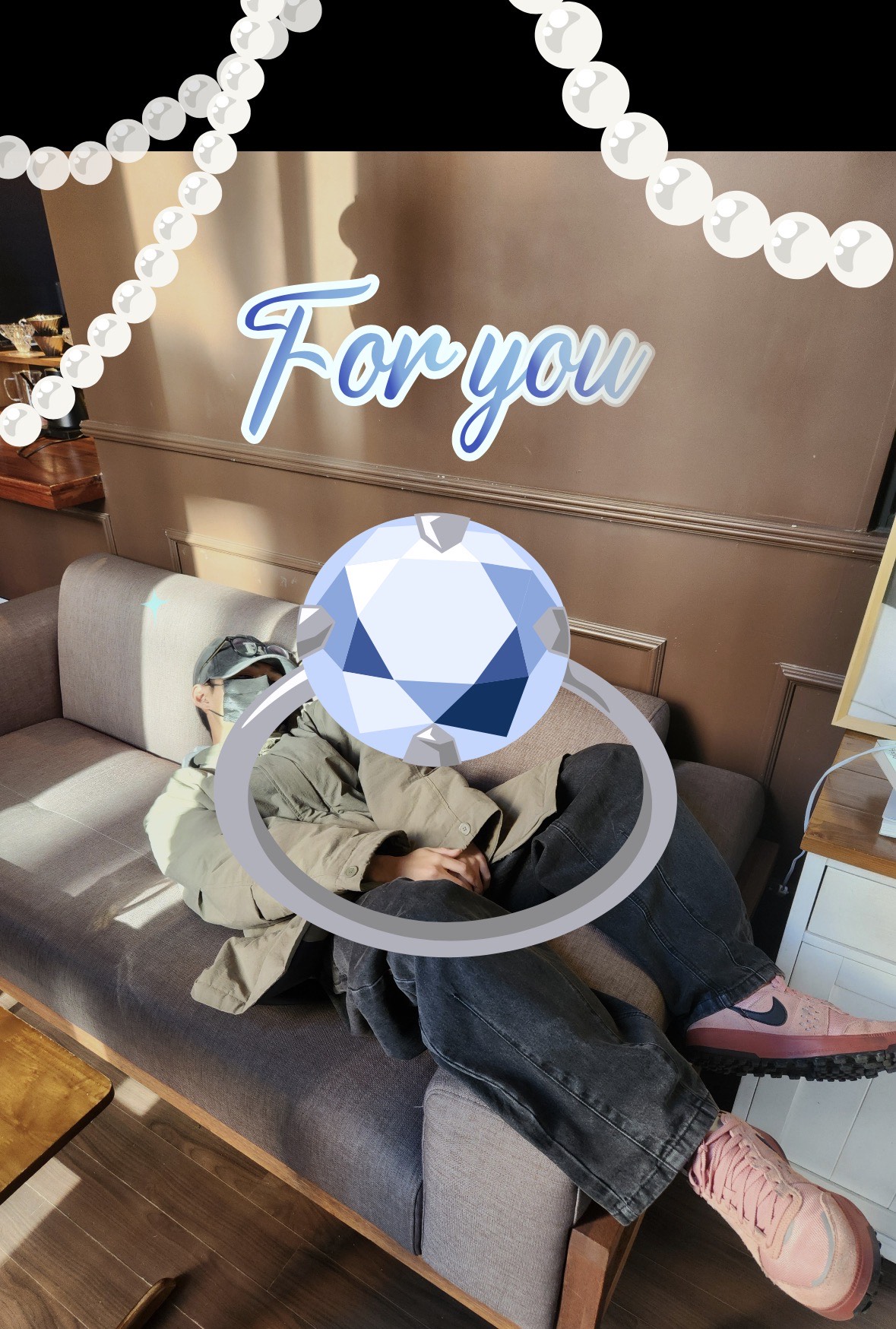 결혼하자고 먼져 했네??🩵