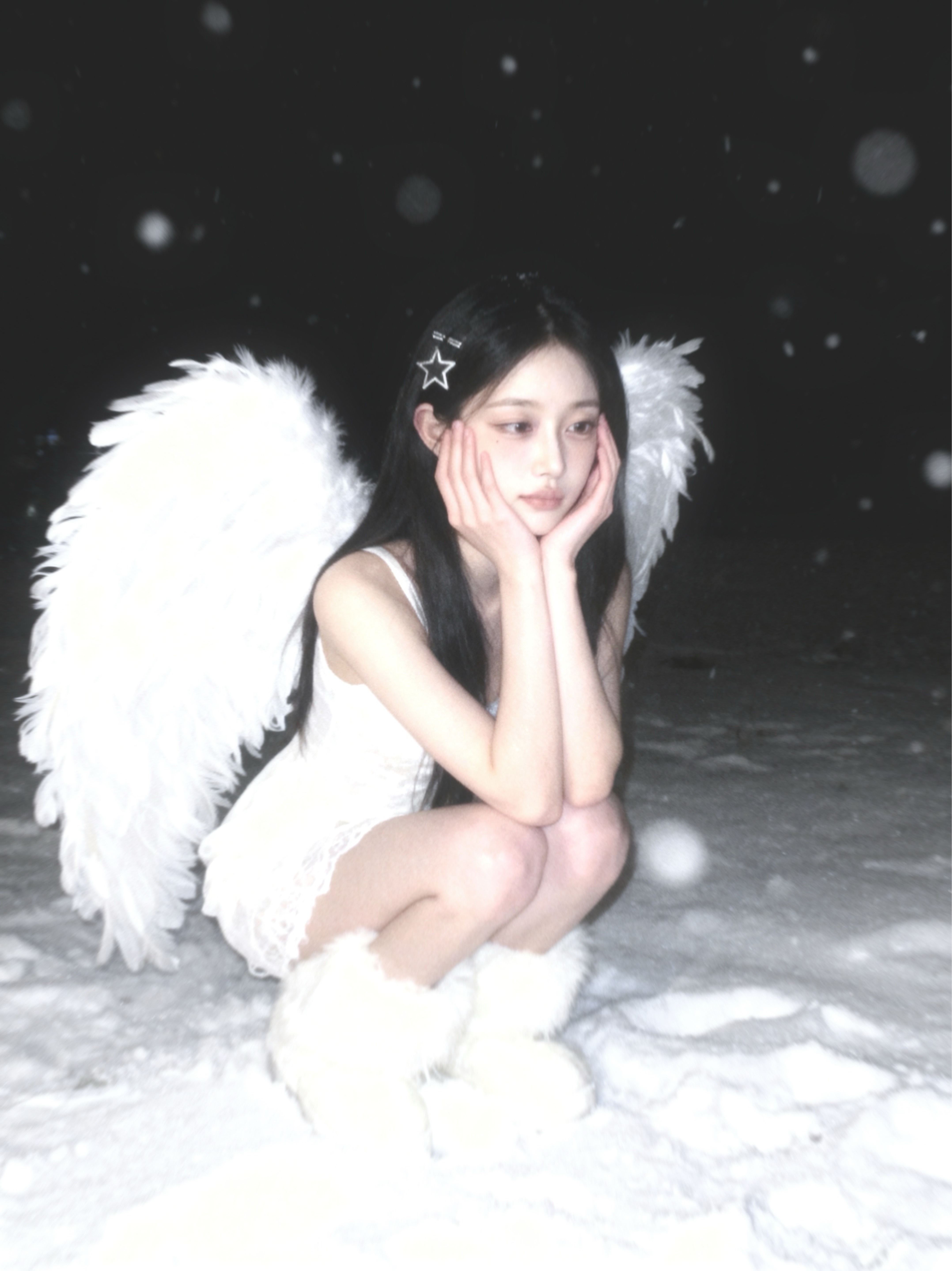 겨울공주 비앙이 와쪄염