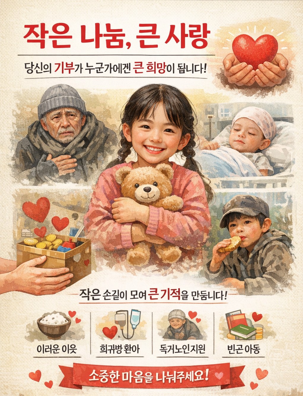 당신의 입장이 곧 기부가 됩니다.