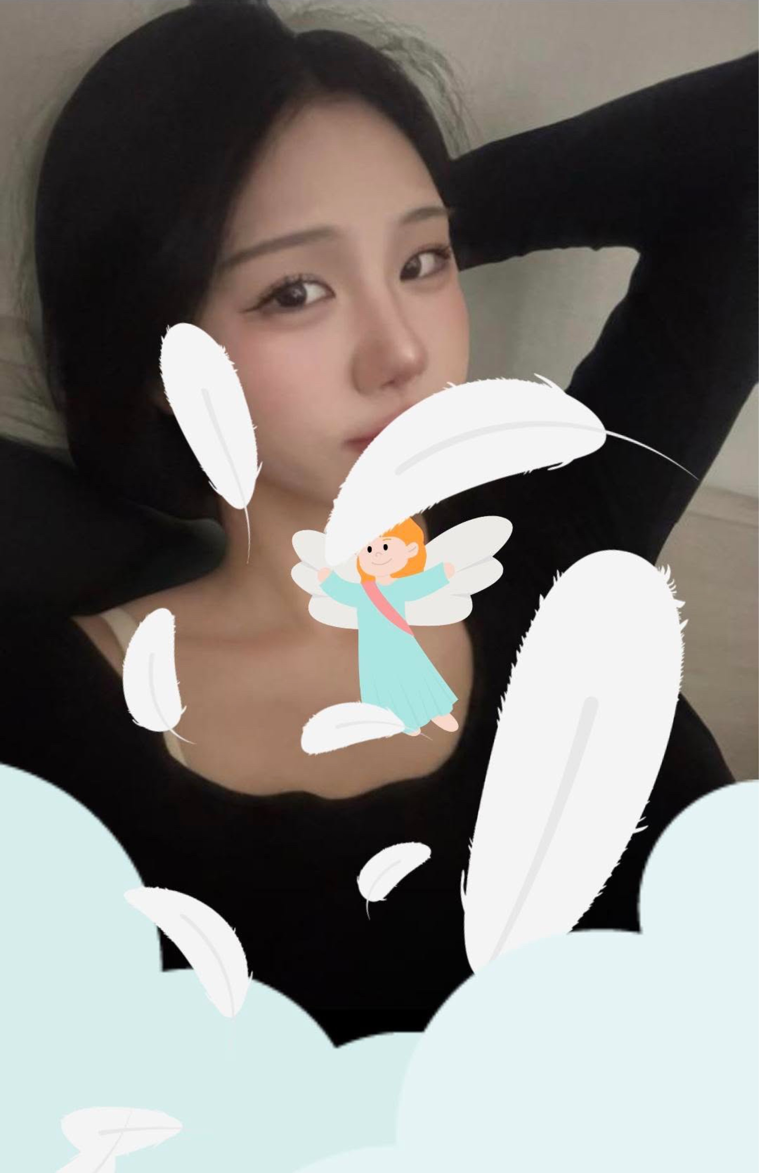 떠오르는 신인 여배우 킁카