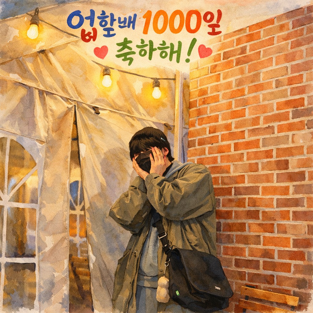 우앙 1000일을 함께 해씁니당🎉