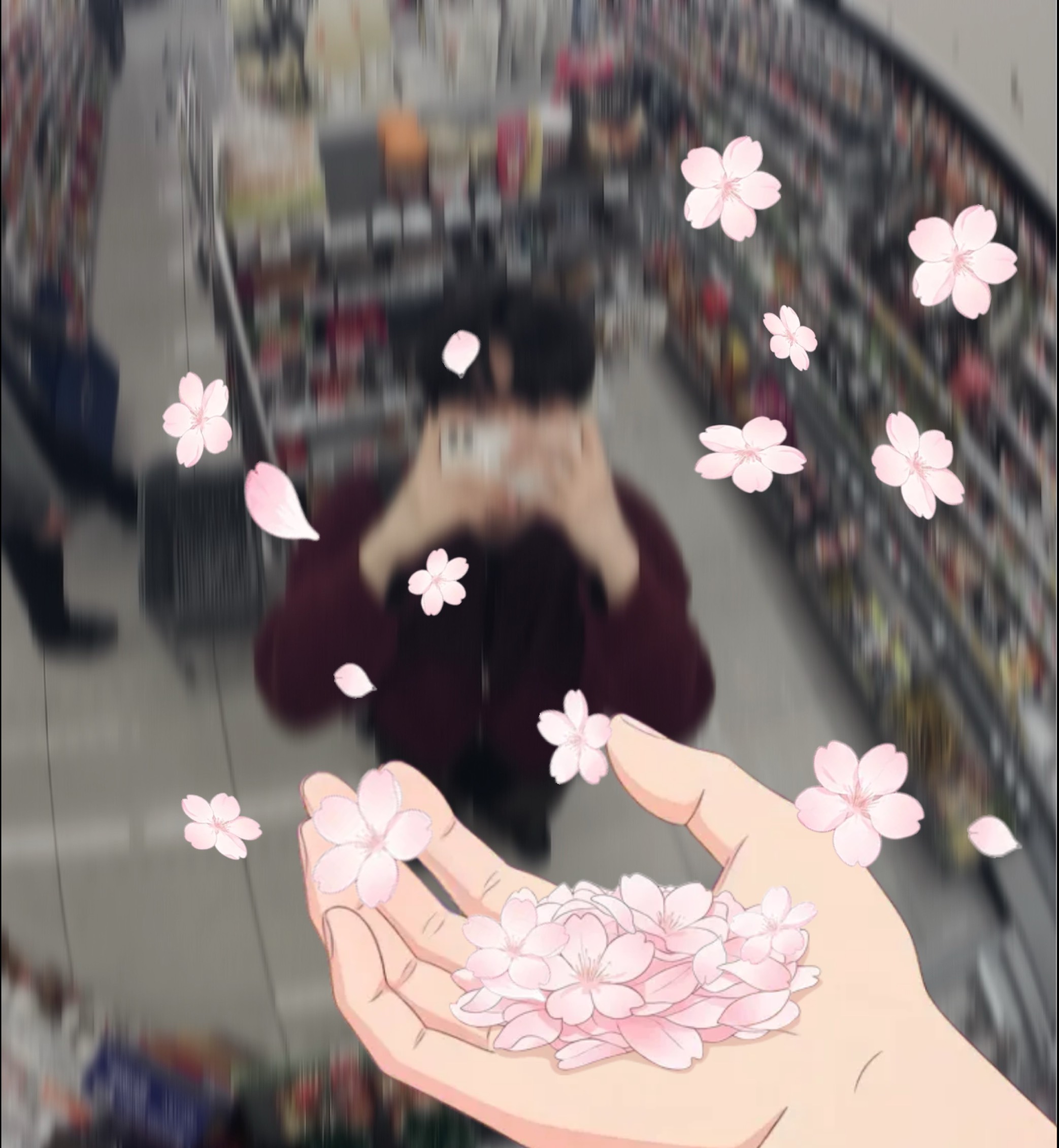 흩날려라 꽃잎들아