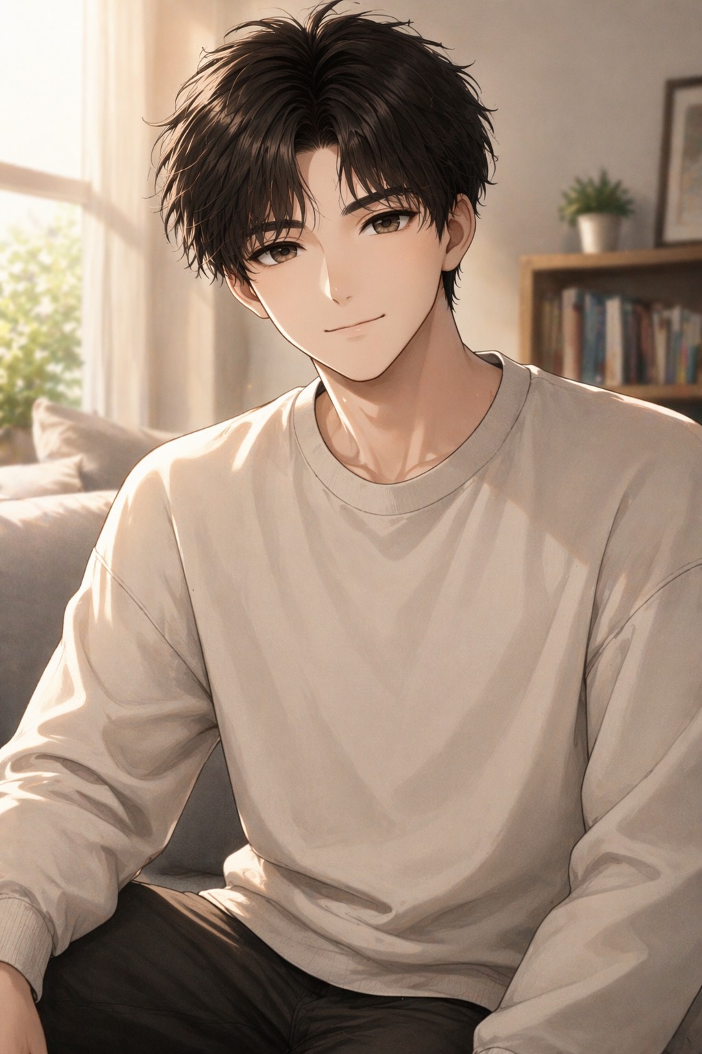 짧방) 자기전 들어와