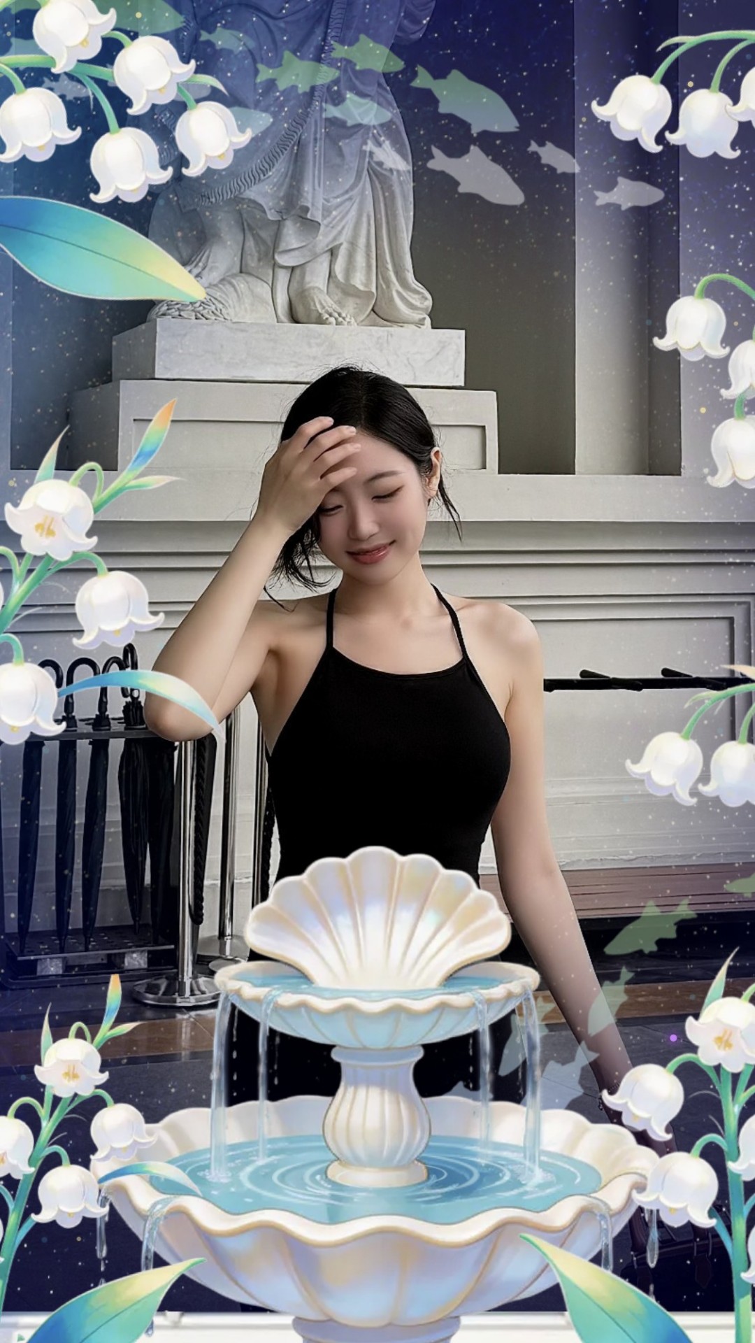 나랑 좀 더 잘래 ?