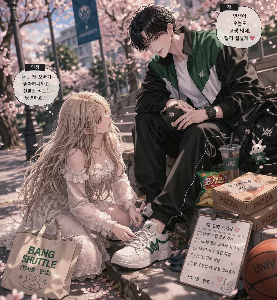 봄도 왔는데 너는 아직이네