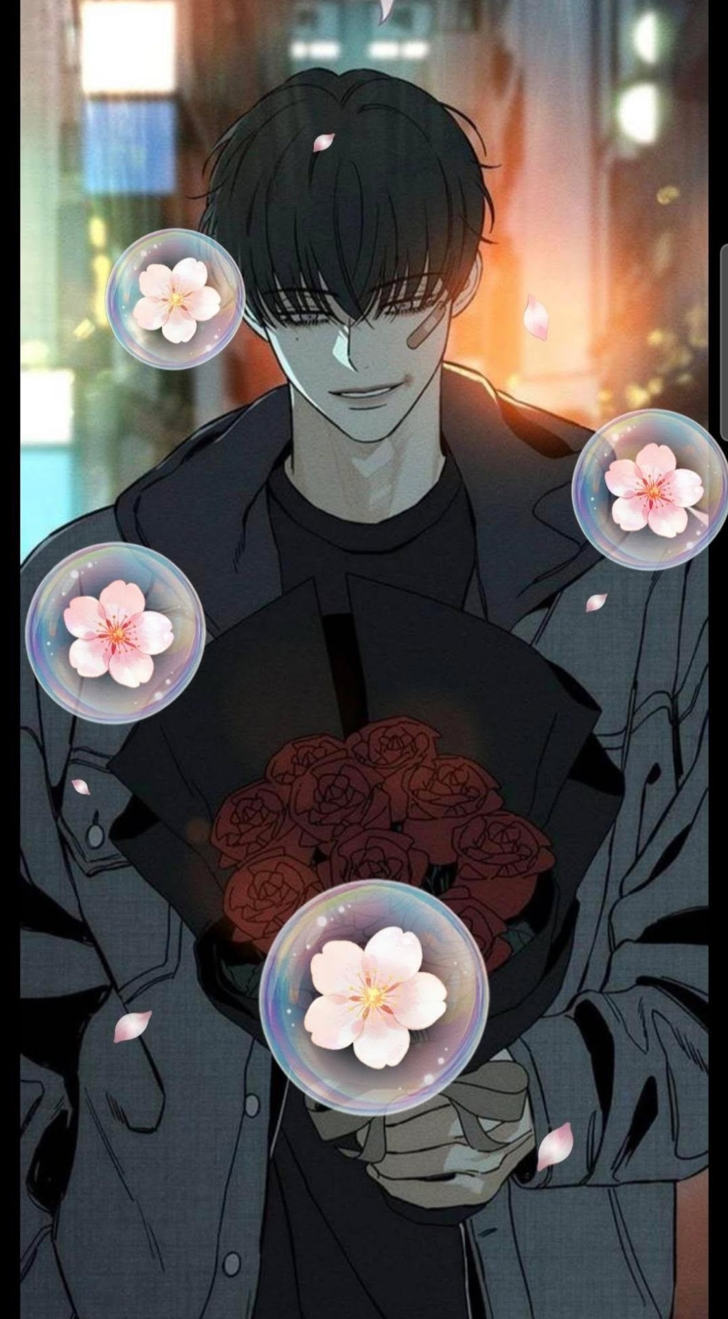 #보고싶은데, 언제와?