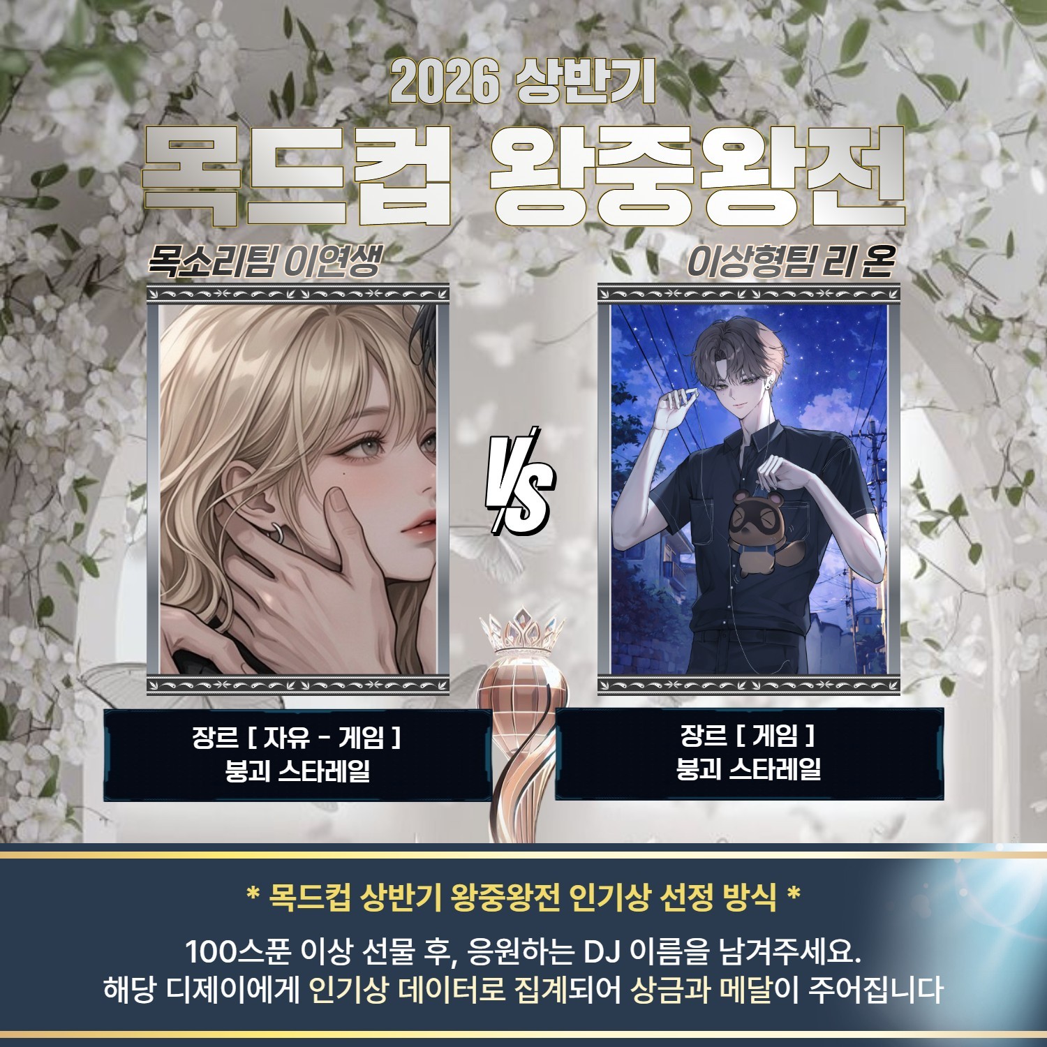 2026 목드컵 상반기 왕중왕전 🏆