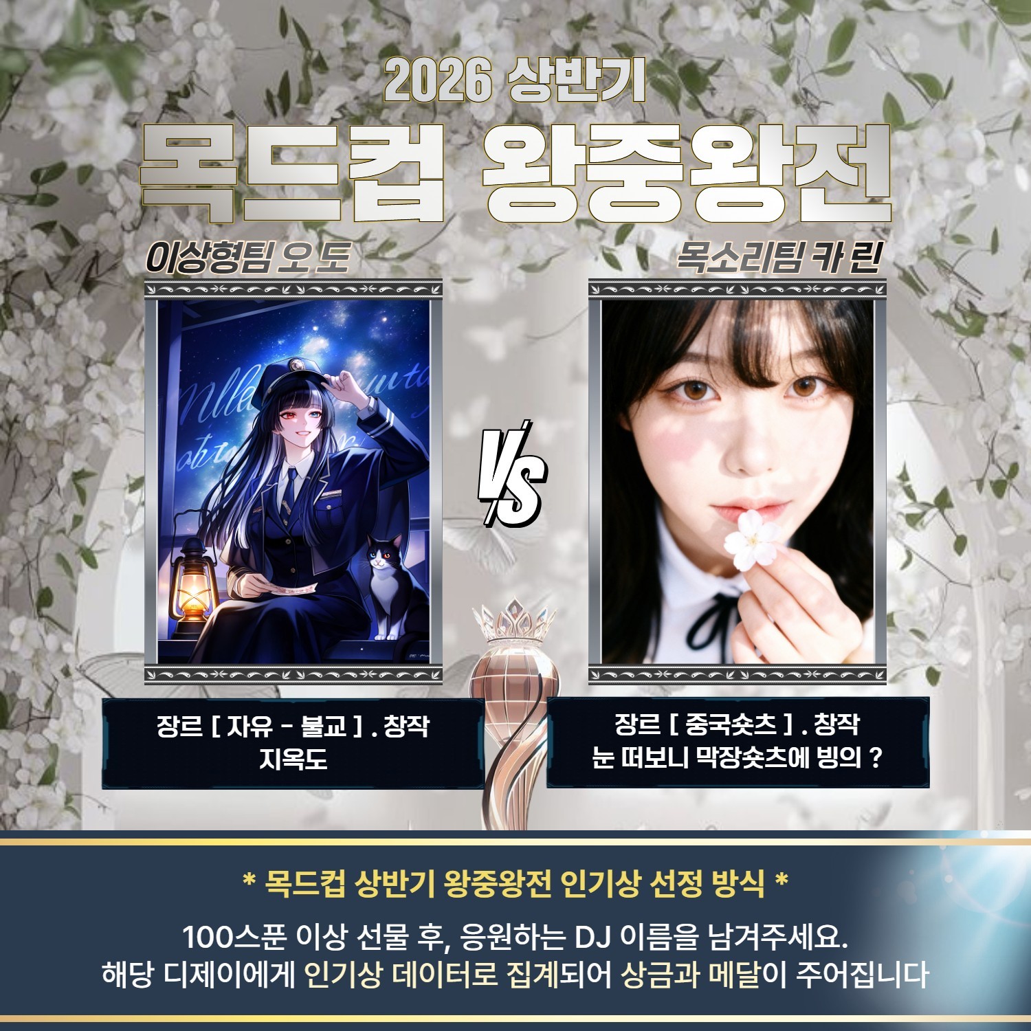 2026 목드컵 상반기 왕중왕전 🏆