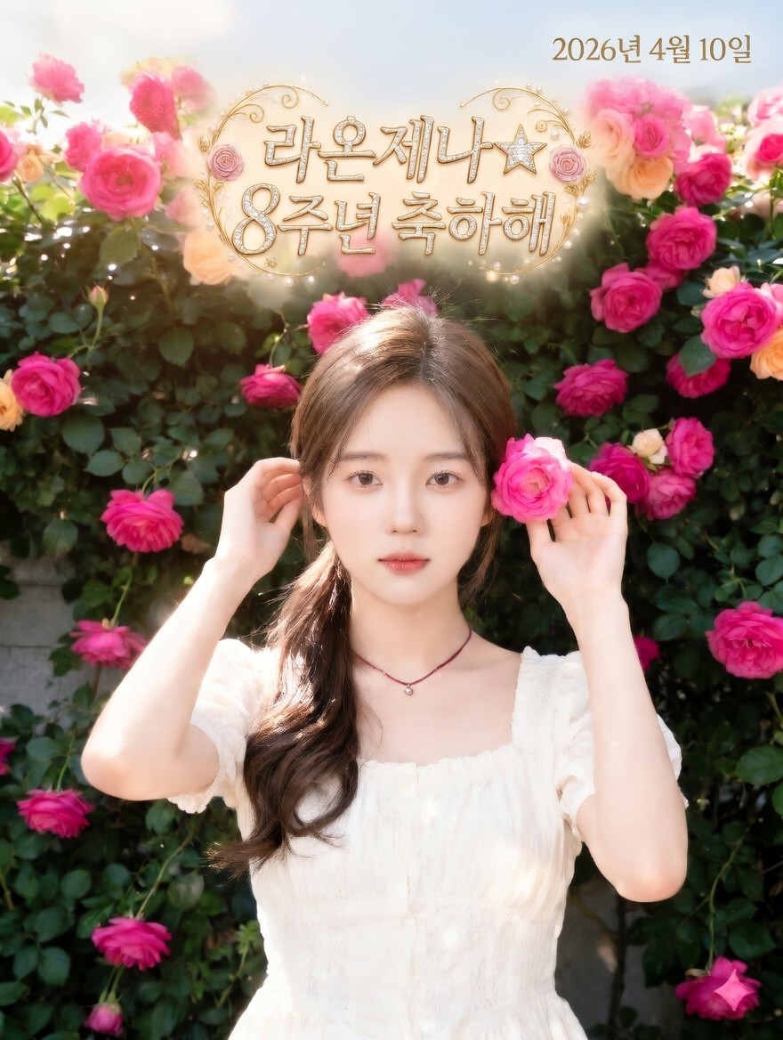 오늘 8주년인데 축하해 주면 좋겠다