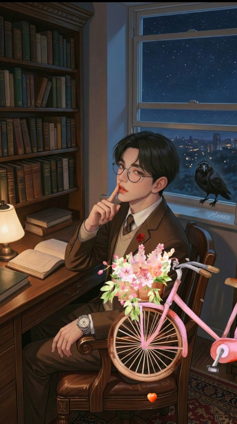 방금 일어난 주인장