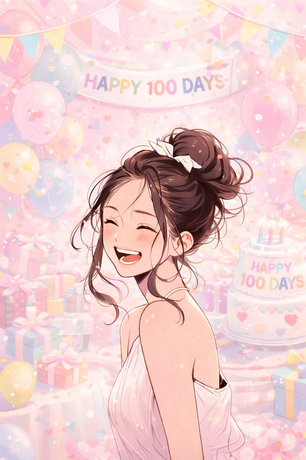 그래요 나 100일이에요.ᐟ.ᐟ.ᐟ