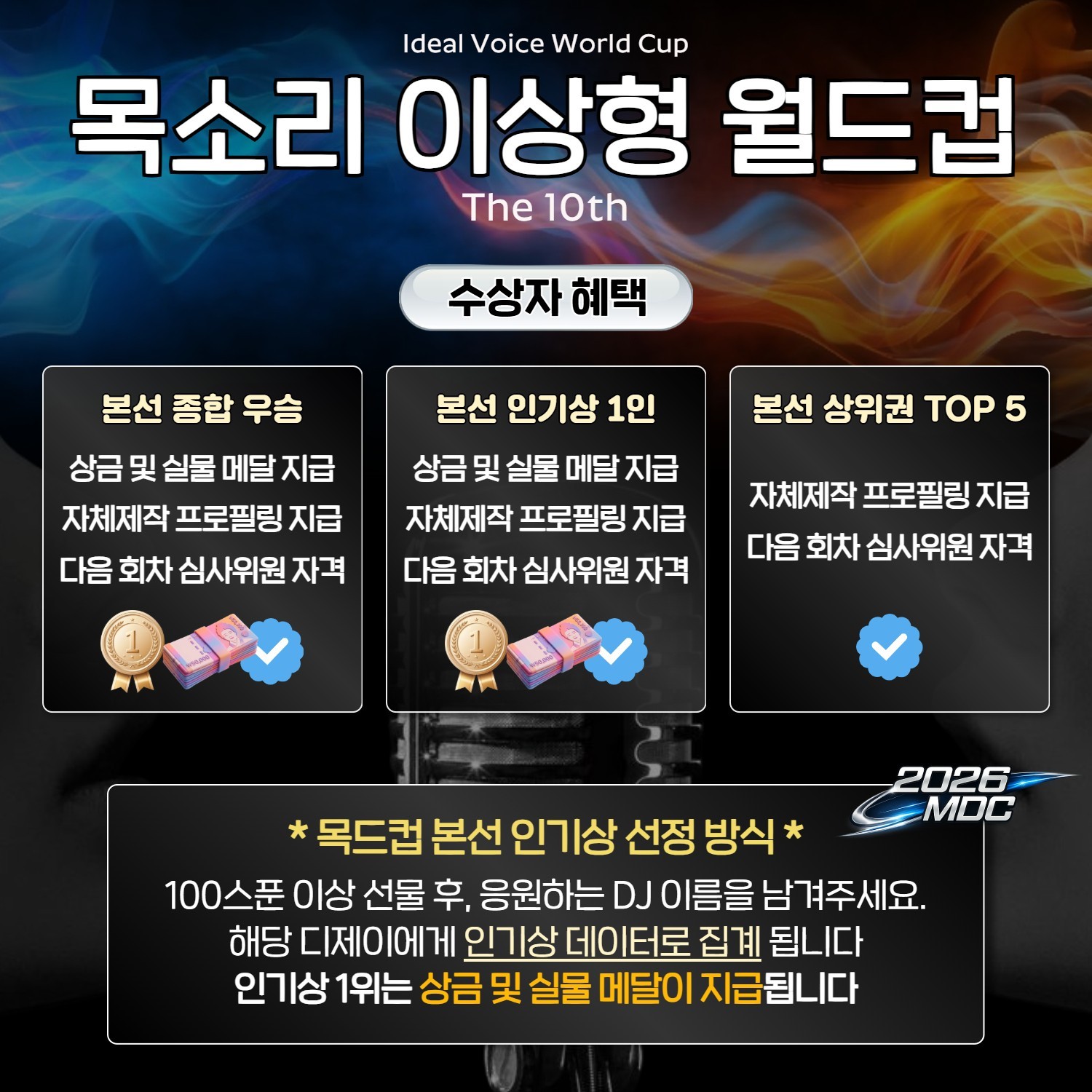 목소리 이상형 월드컵 본선 10회🏆