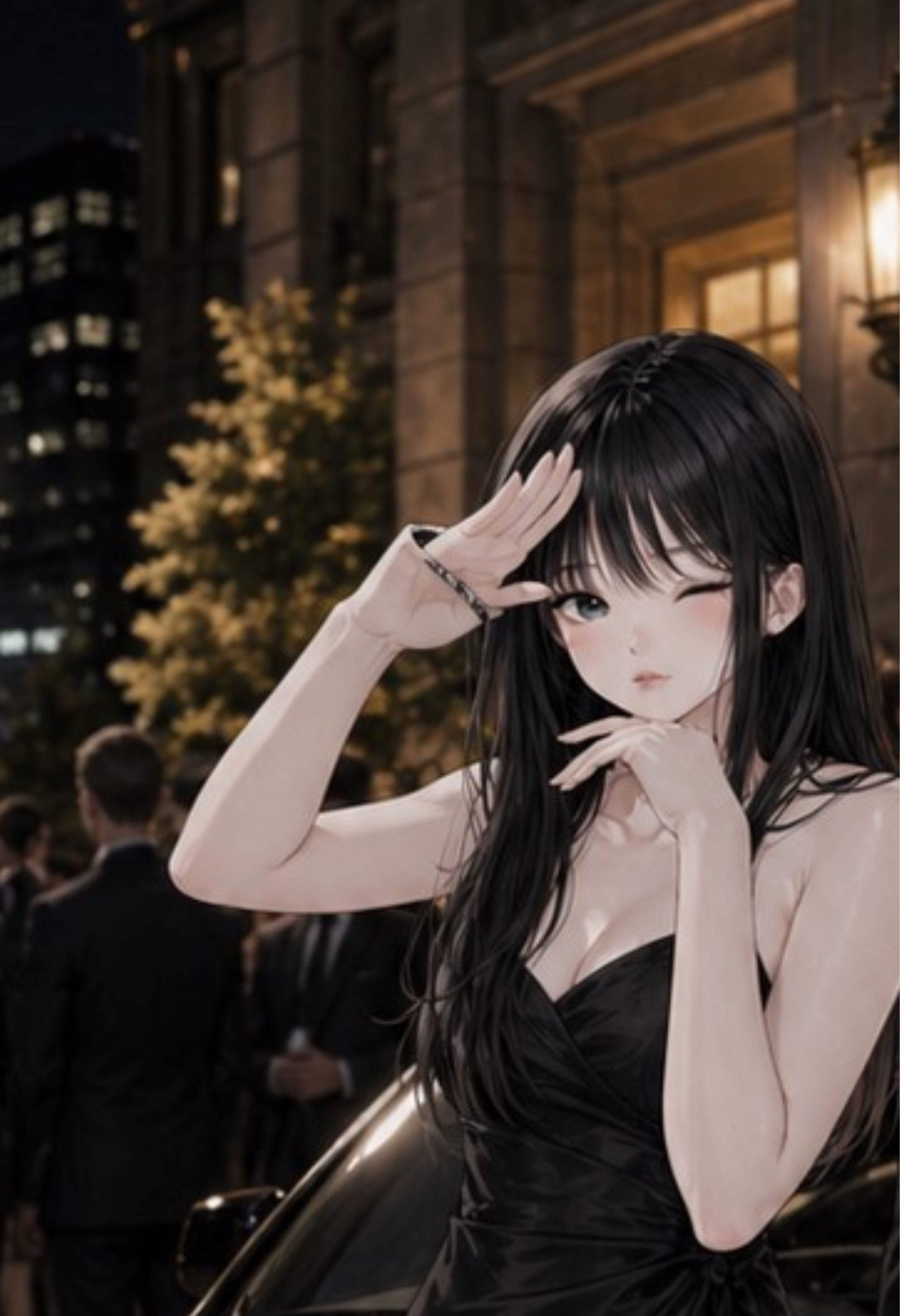 날 좋아하세요.