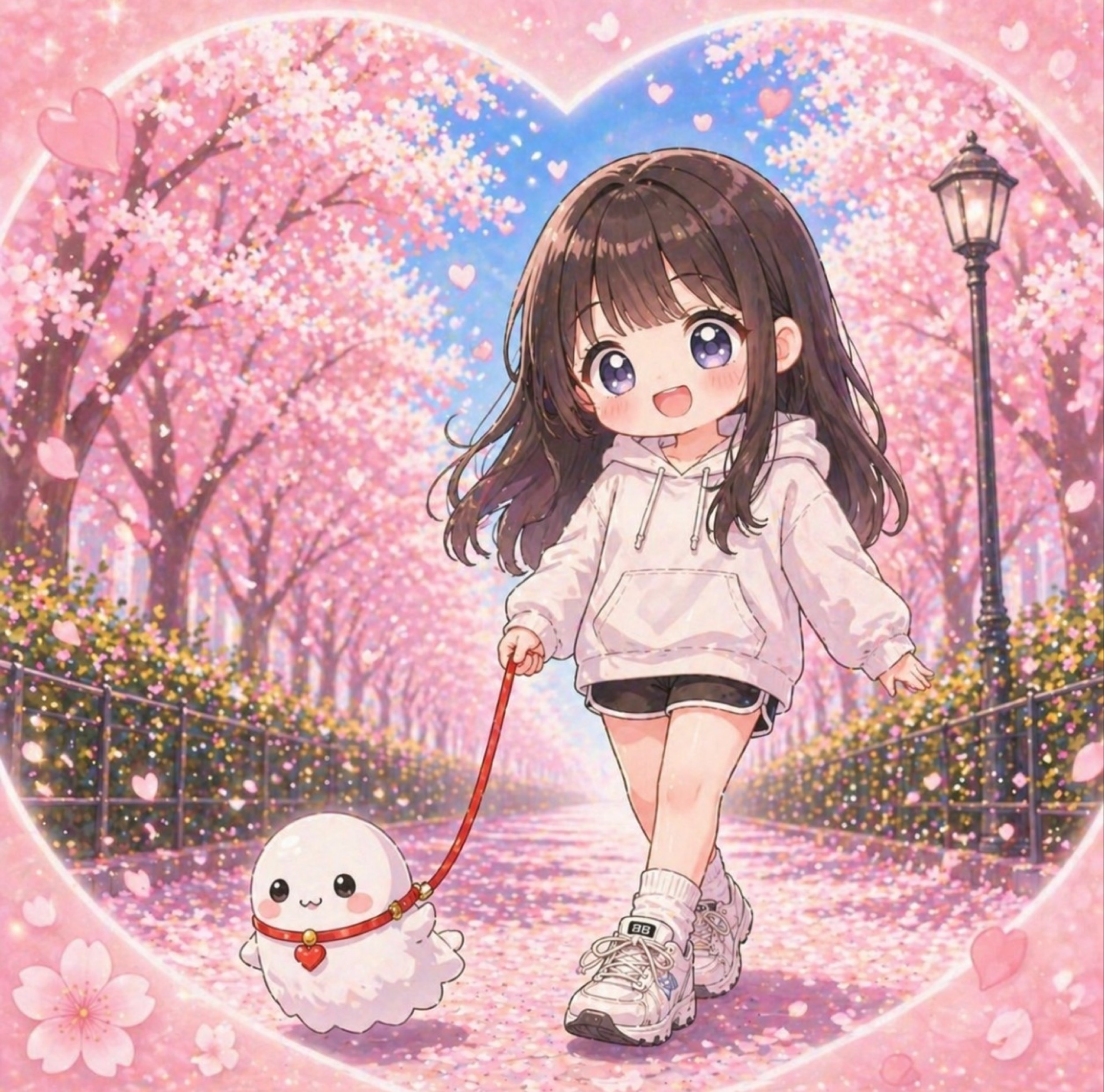 날 귀여워하세요.