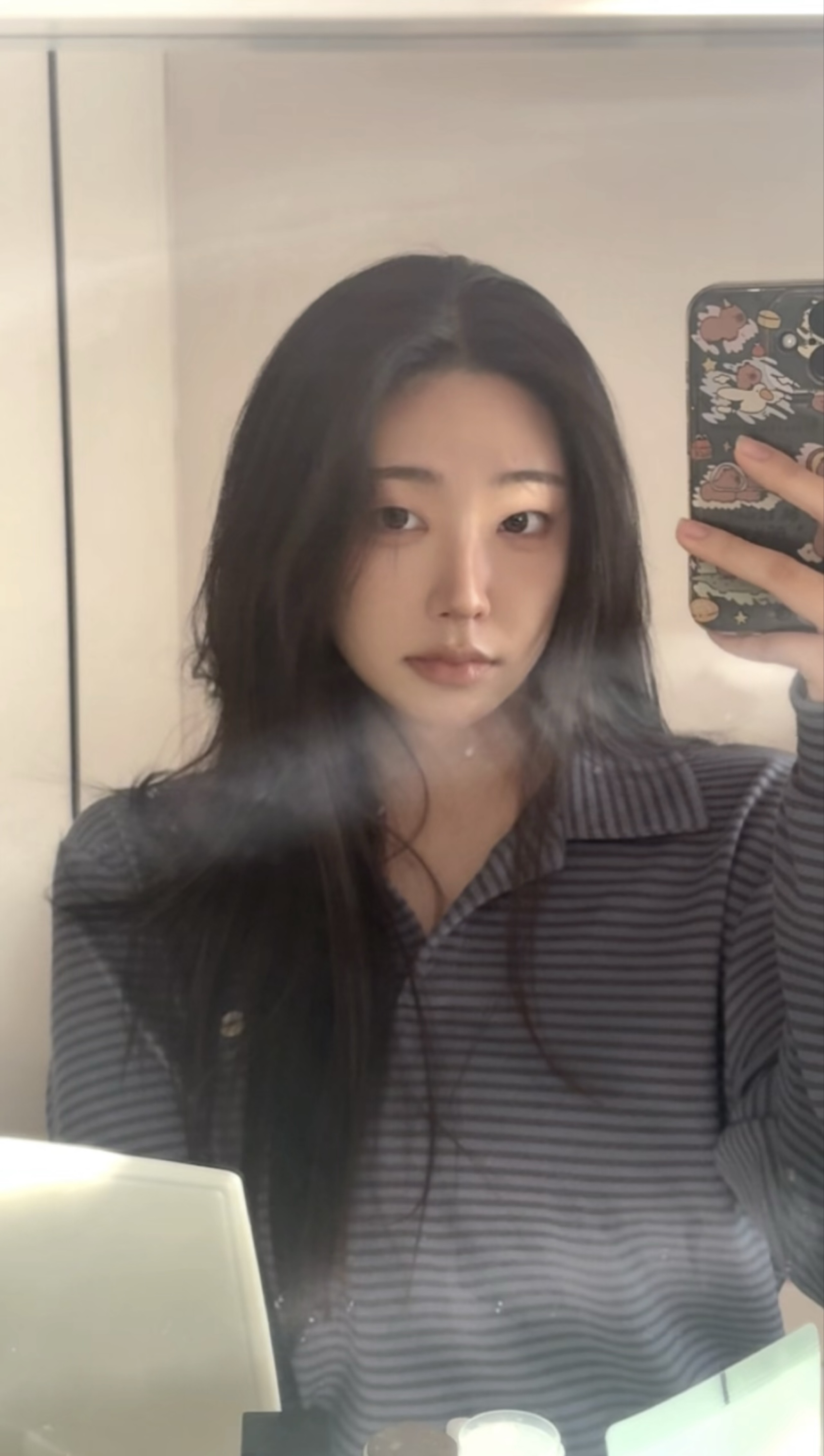 안 자는거 개오바긴 해