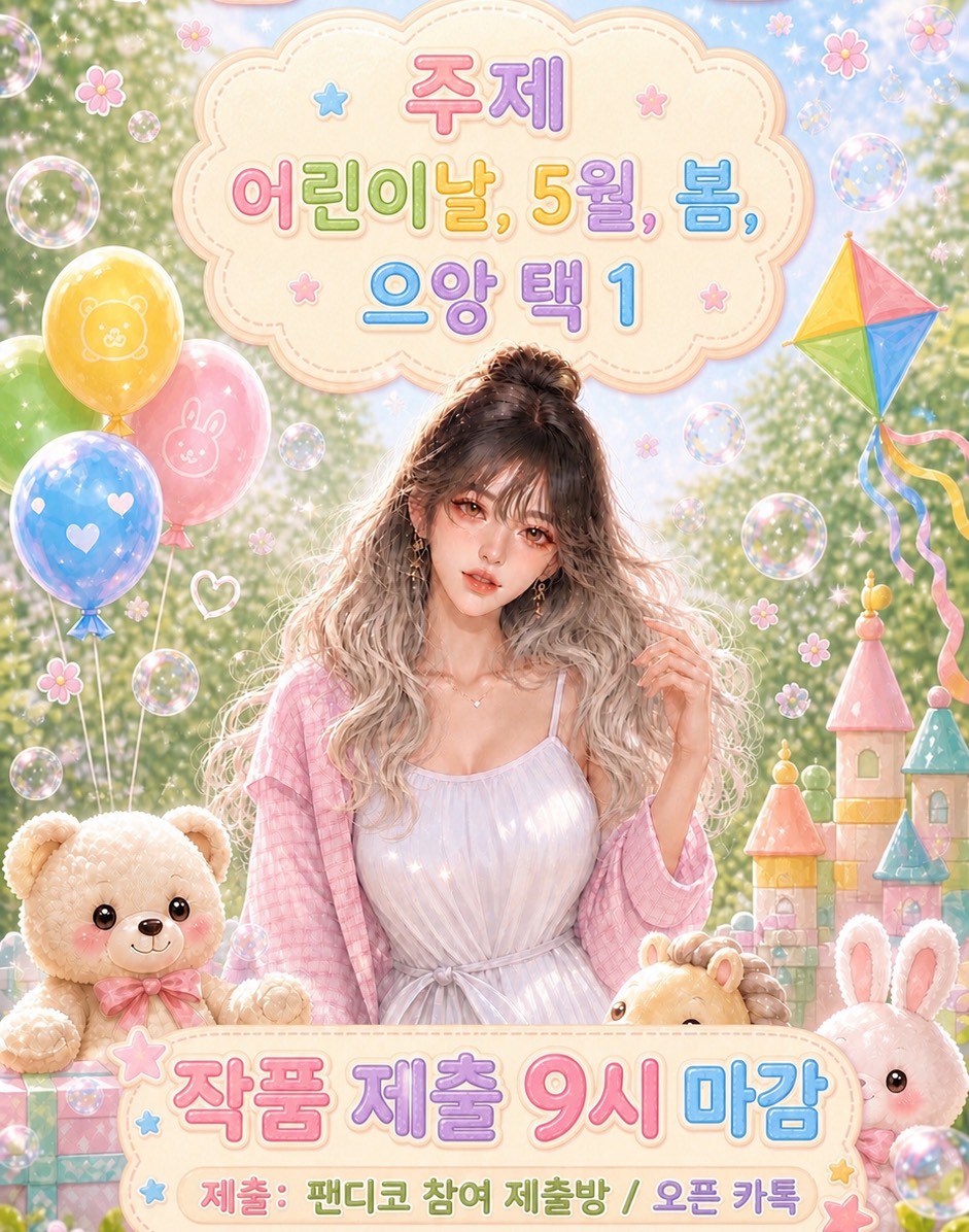 어린이날, 5월, 봄, 으앙 택1