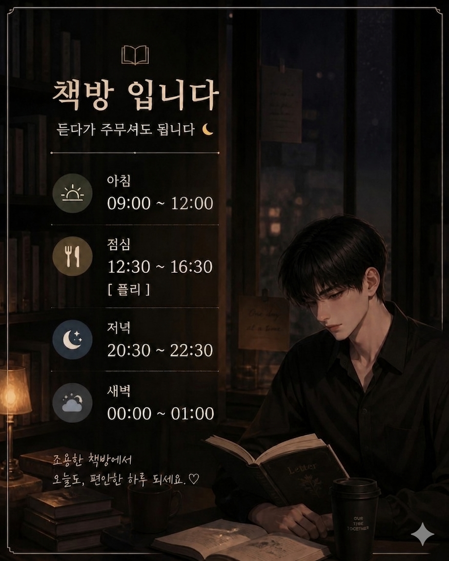 잔잔한 책방낭독📖