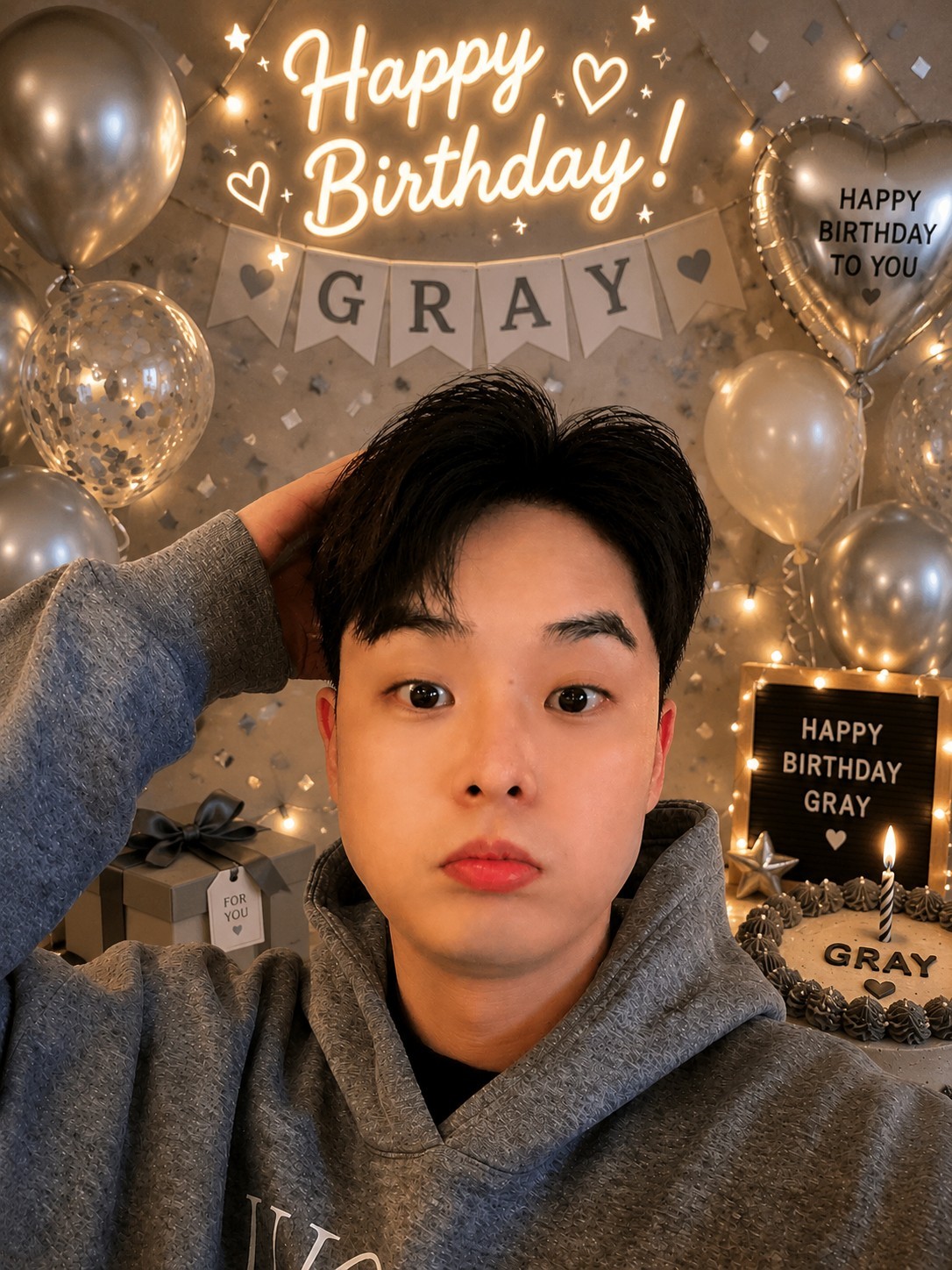 Gray 생일잔치♥