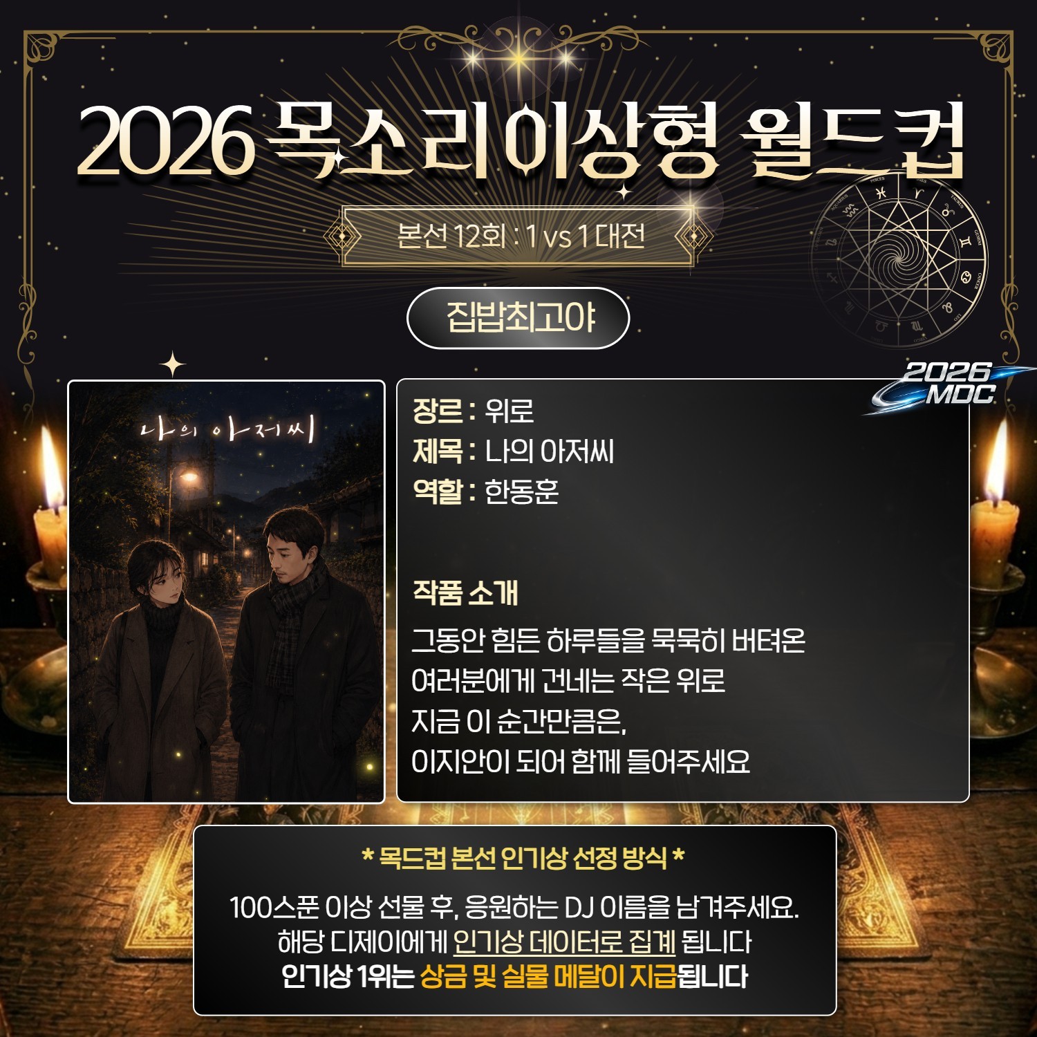 목소리 이상형 월드컵 본선 12회🏆