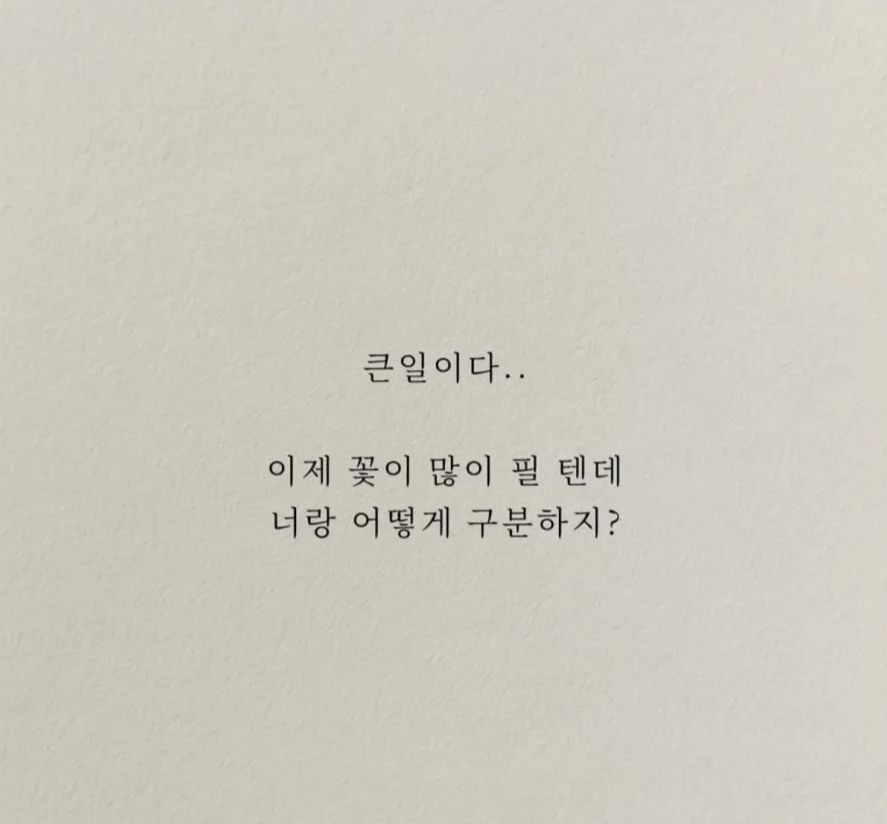 허접 중미성 셋의 고민상담소