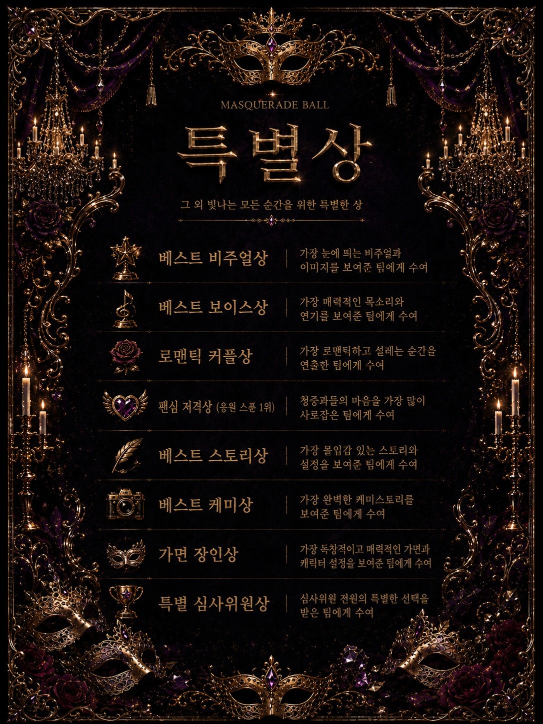 ꒰ 내일 8시 가면무도회! ꒱