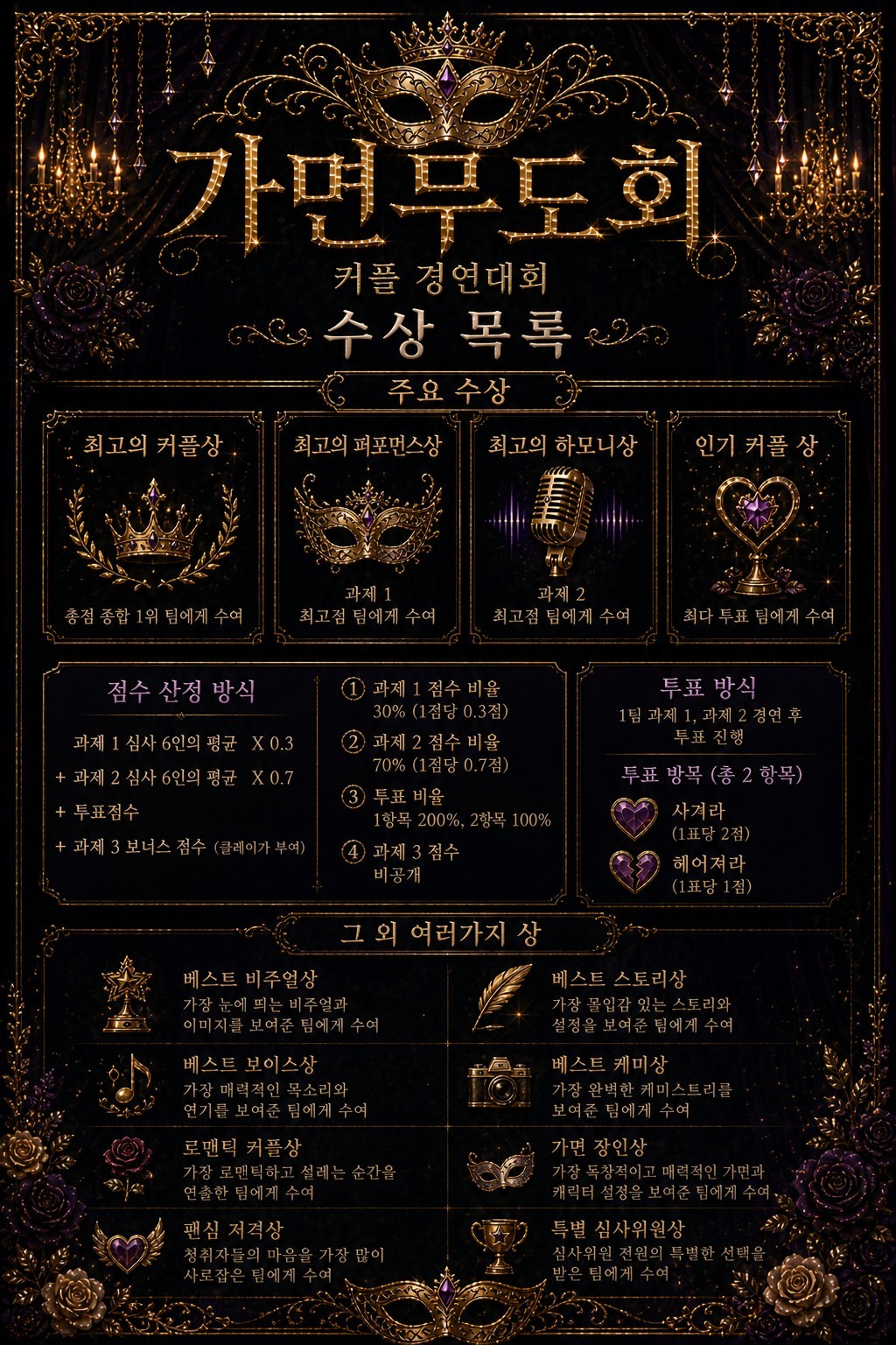 ꒰ 내일 8시 가면무도회! ꒱