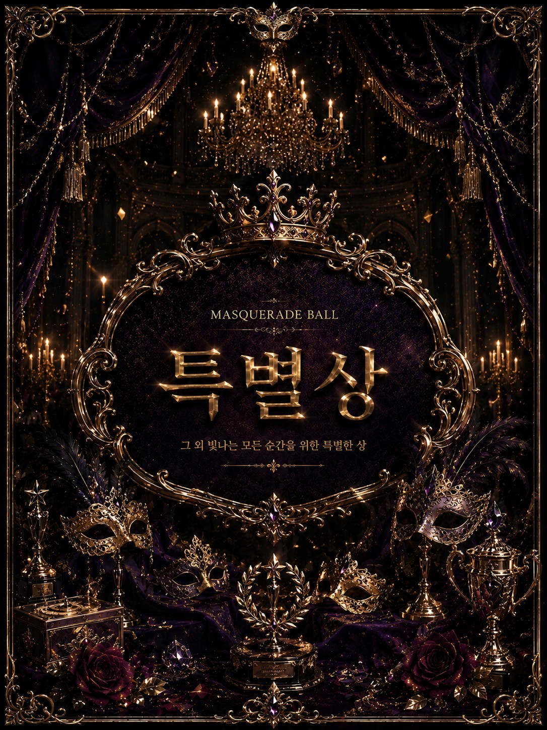 제1회차 가면무도회 커플경연대회!