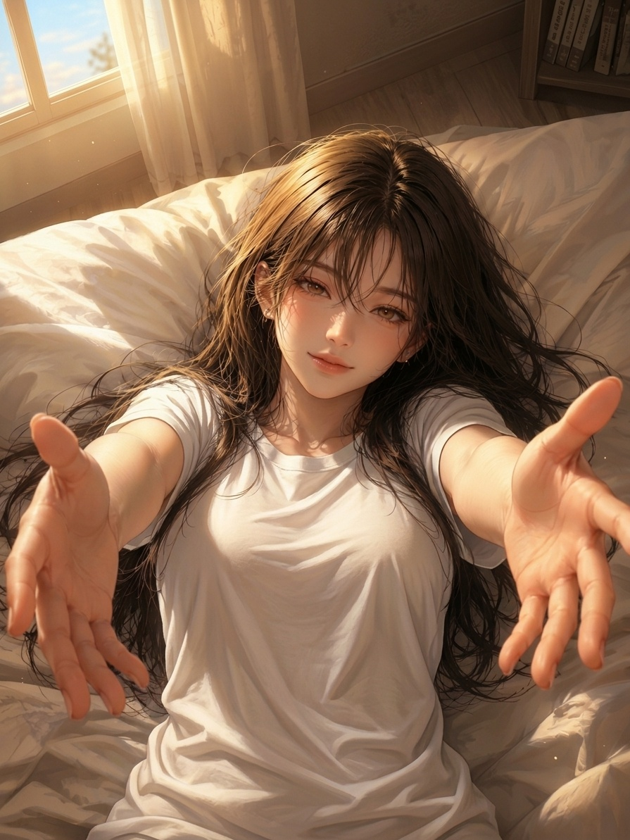 누나한테 와
