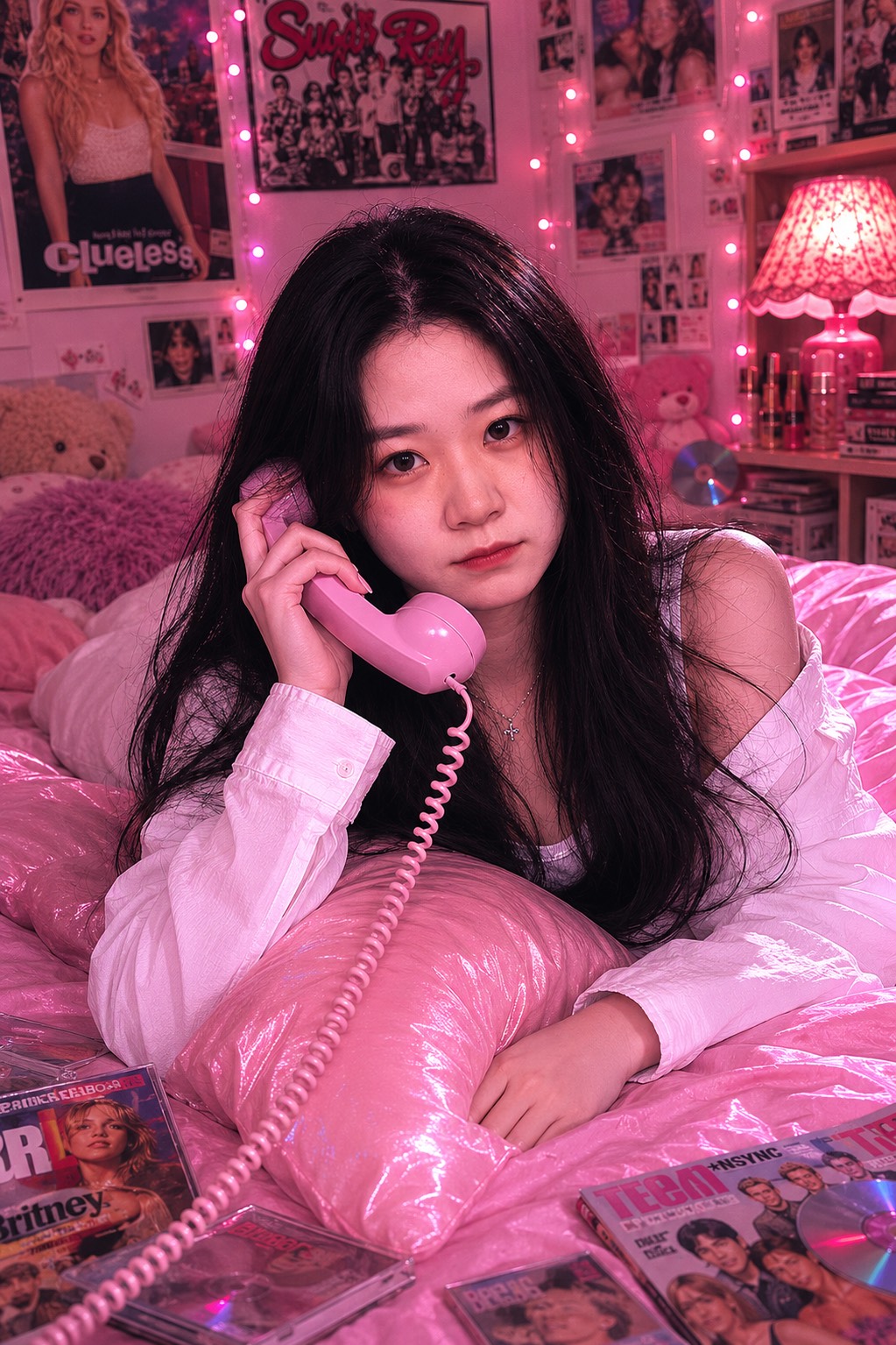 여보세요? 응응 내가 재워줄게