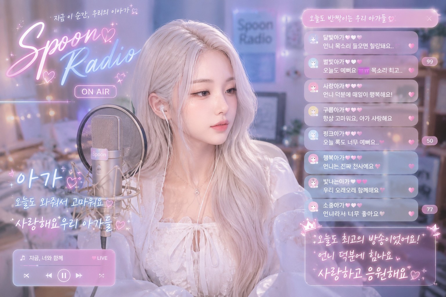 자기야, 나 안보고 싶었어?