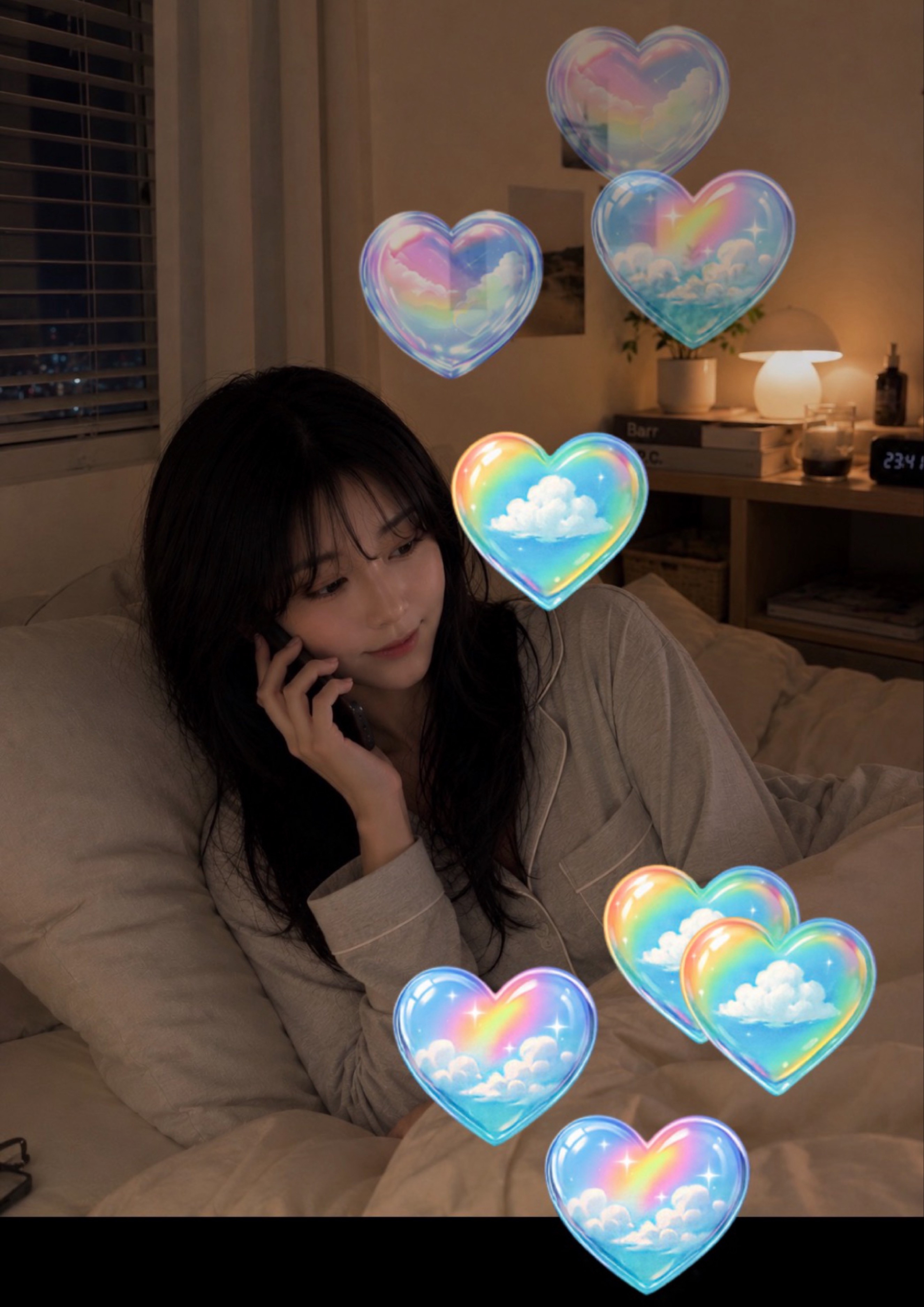 잠들기 전 소통 좋을걸 ?