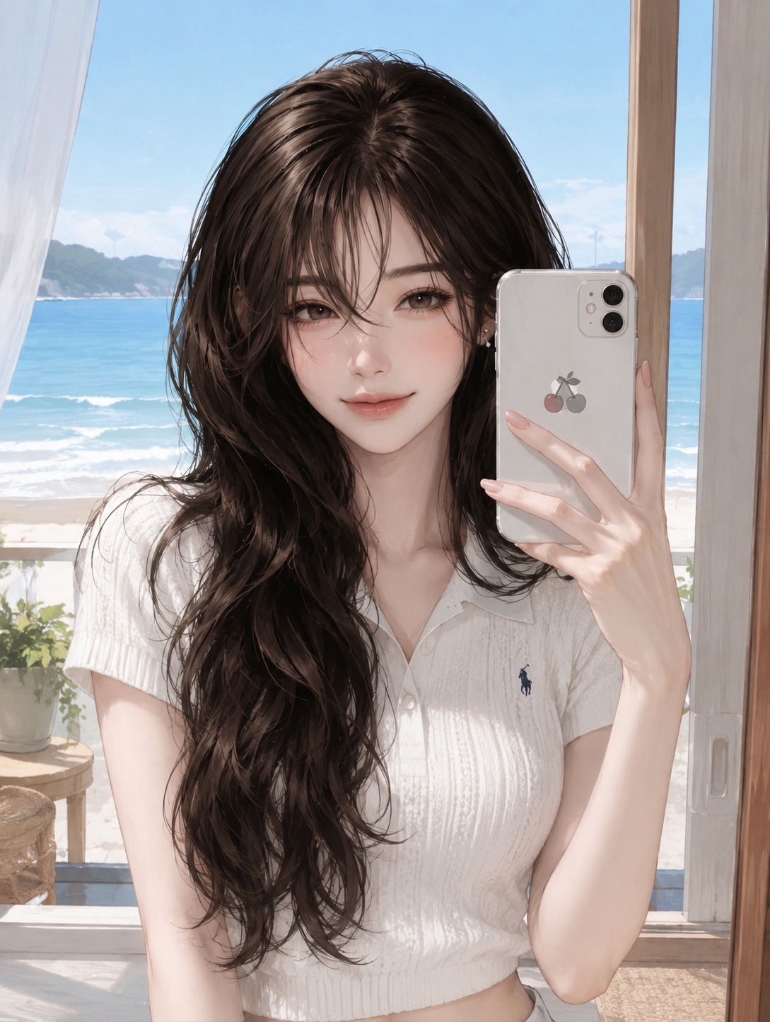 누나한테 와