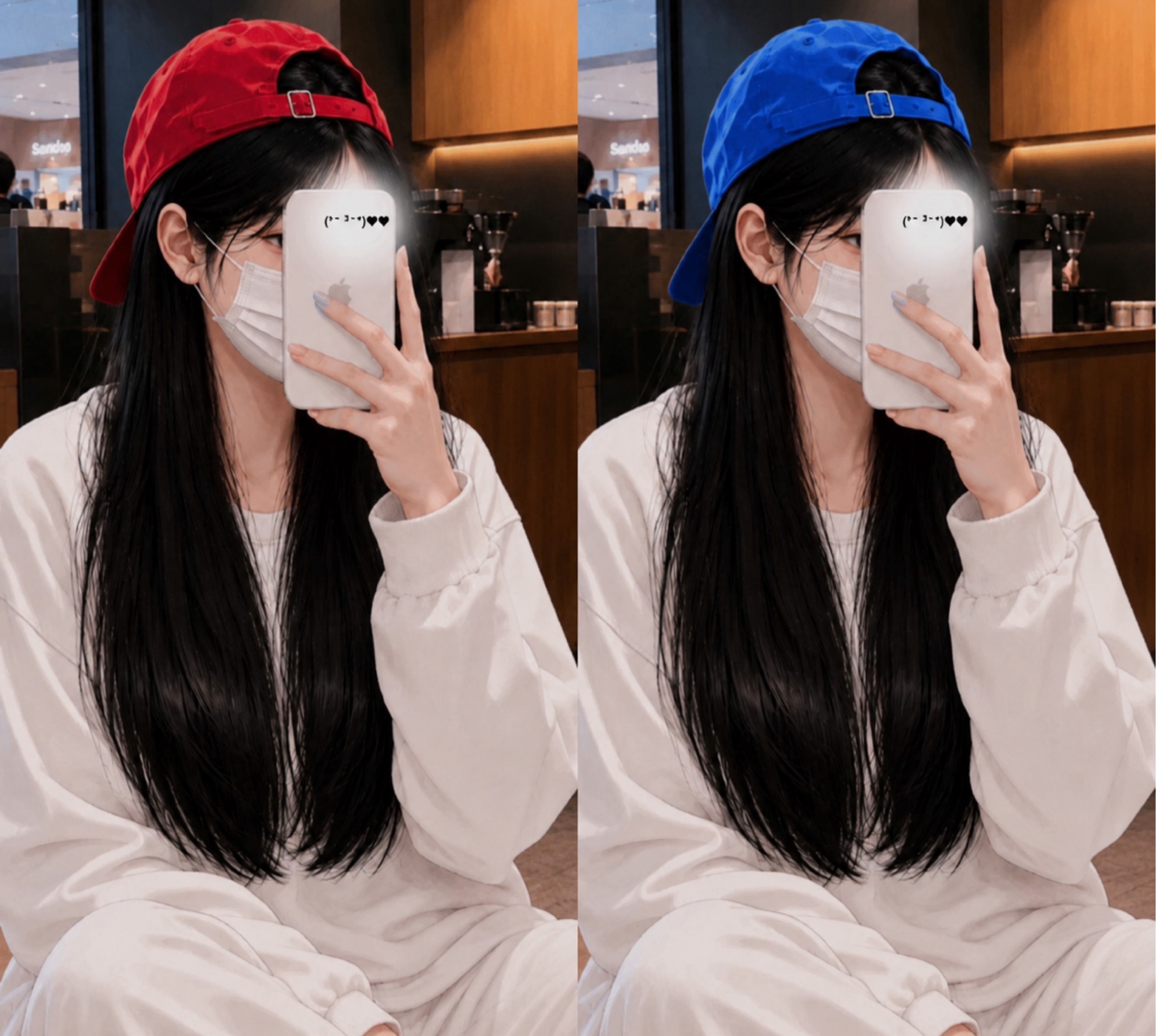비앙콜 인생네컷 D-1 😶‍🌫️ 일중