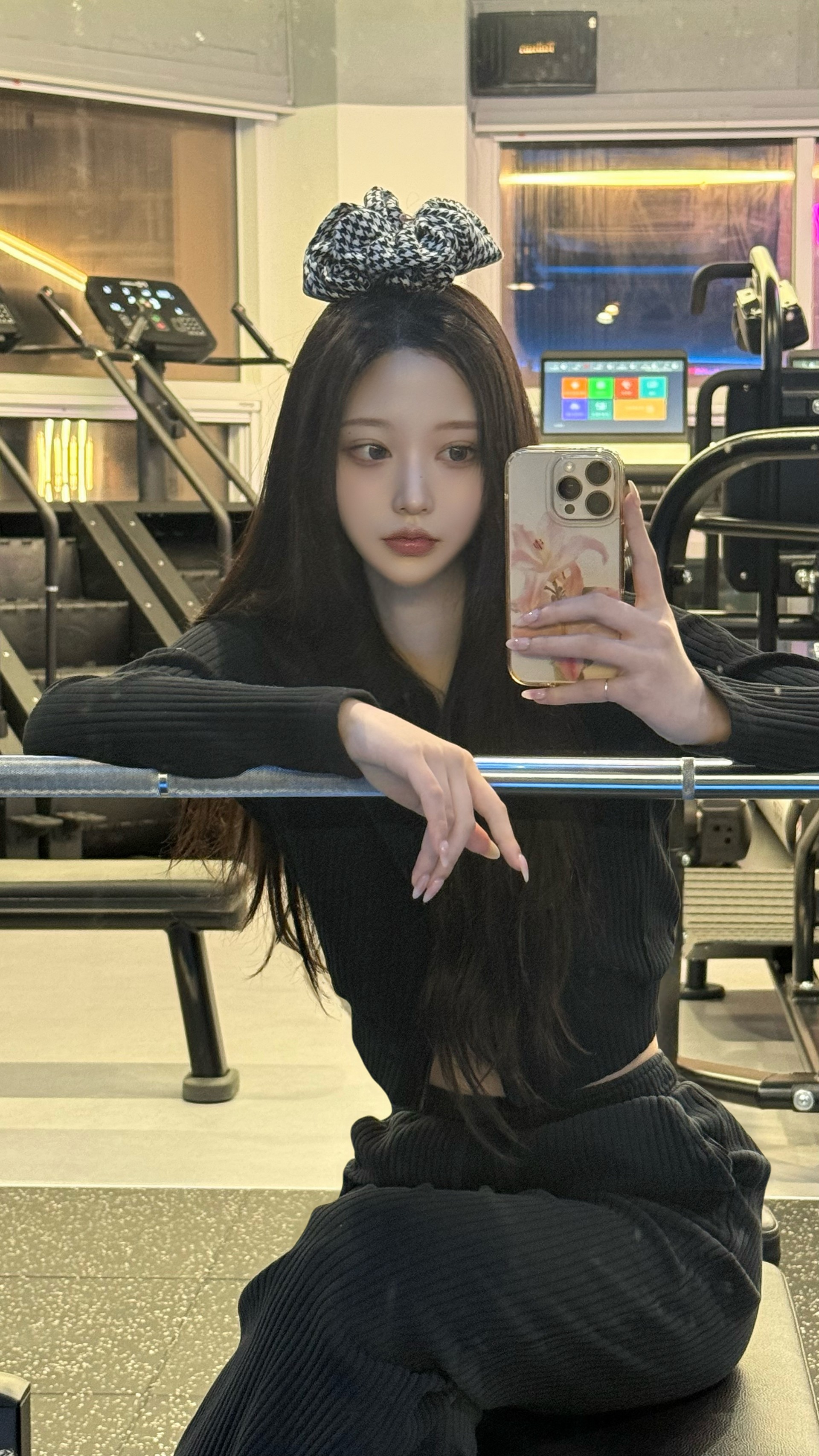 안 보고 싶었어 ?